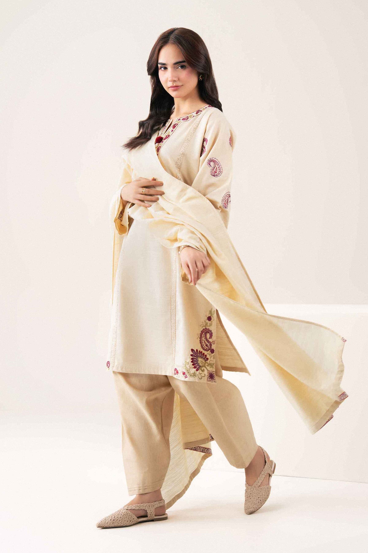 2 Piece - Embroidered Suit - ST2SDE-PRET26WV1-6 for Women - Pret Collection | Nishat | Shop Online