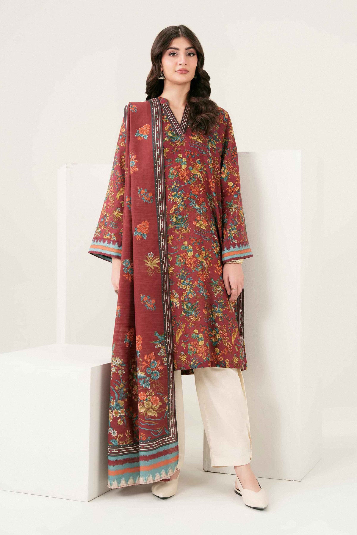 2 Piece - Printed Suit - ST2SDE-PRET26WV2-3 for Women - Pret Collection | Nishat | Shop Online