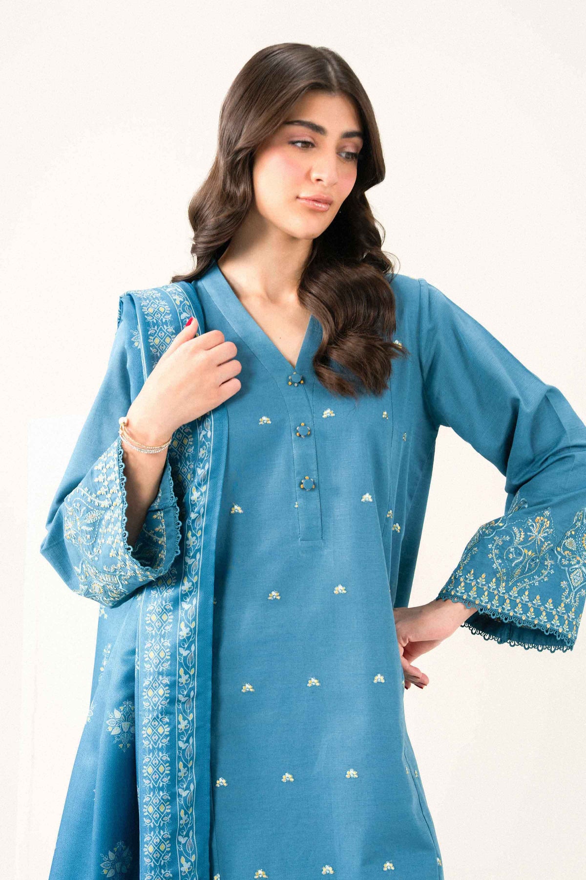 2 Piece - Embroidered Suit - ST2SDE-PRET26WV2-5 for Women - Pret Collection | Nishat | Shop Online