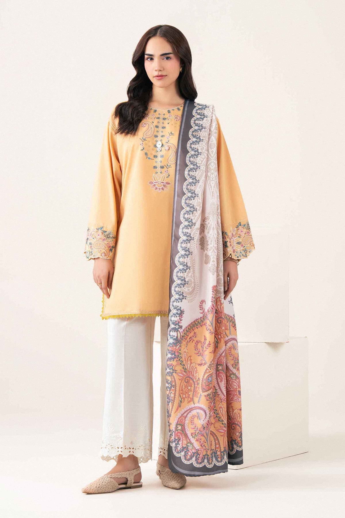2 Piece - Embroidered Suit - ST2SDE-PRET26WV2-6 for Women - Pret Collection | Nishat | Shop Online