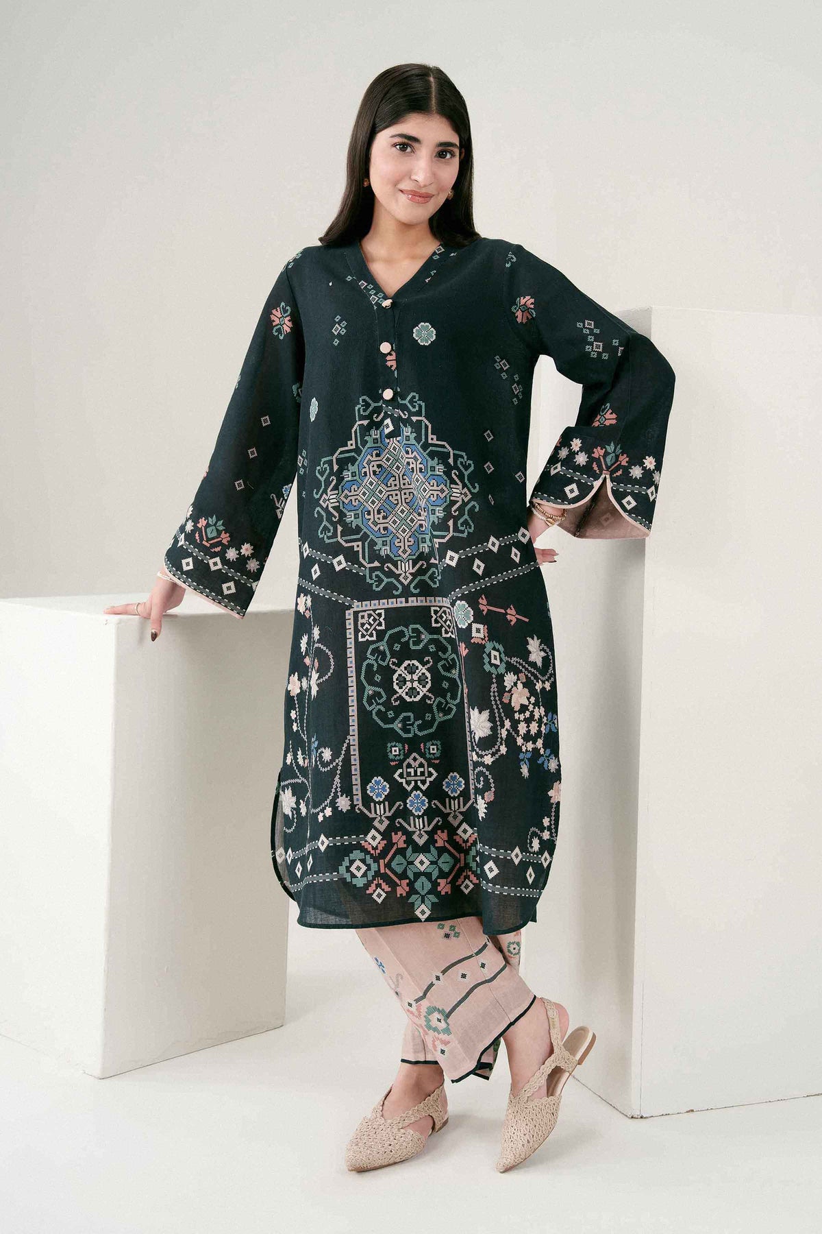 2 PIECE - PRINTED SUIT - ST2ST-PRET26WV2-18
