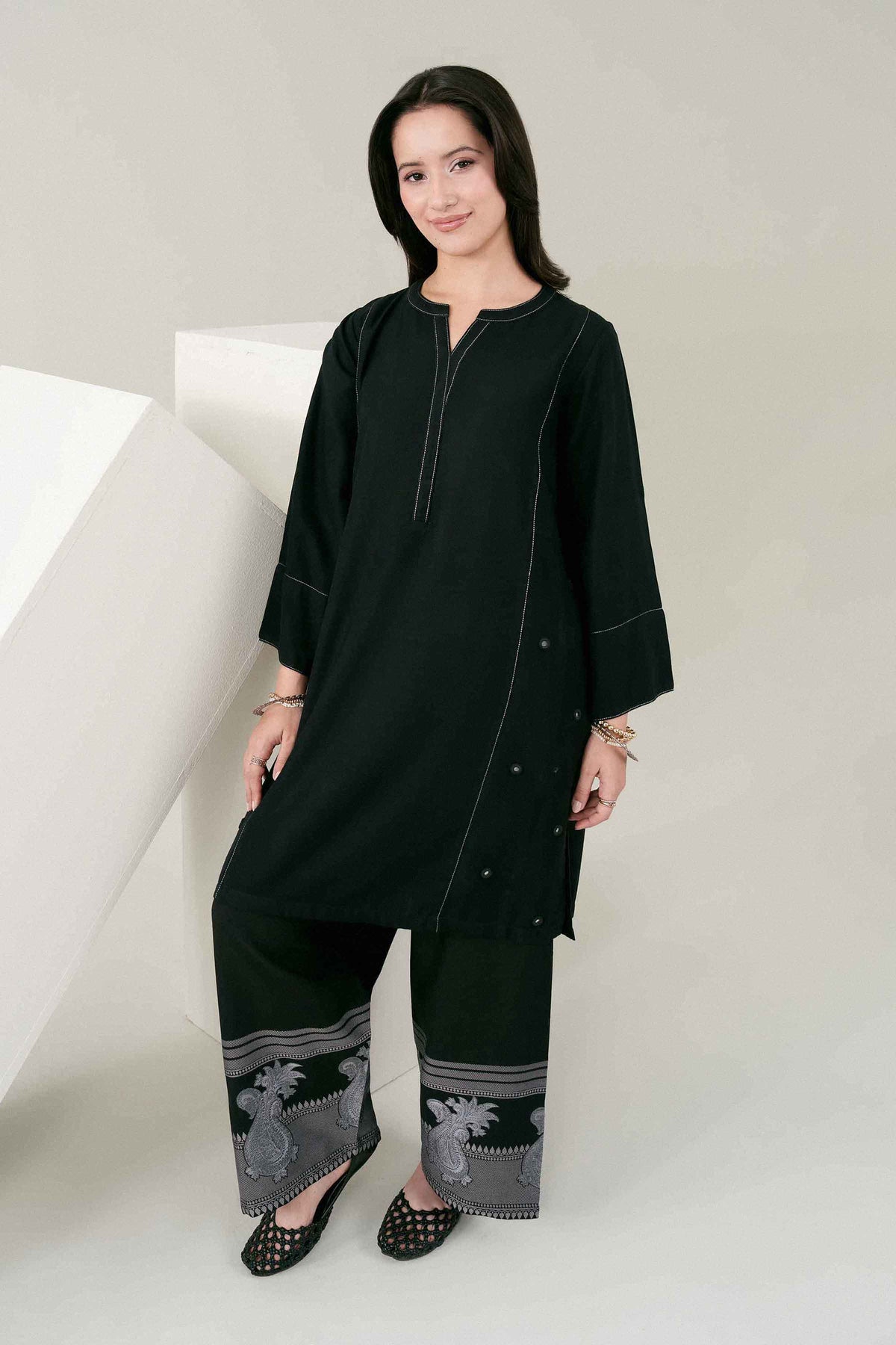 2 PIECE - SOLID SUIT - ST2ST-PRET26WV2-27 for Women - Pret Collection | Nishat | Shop Online