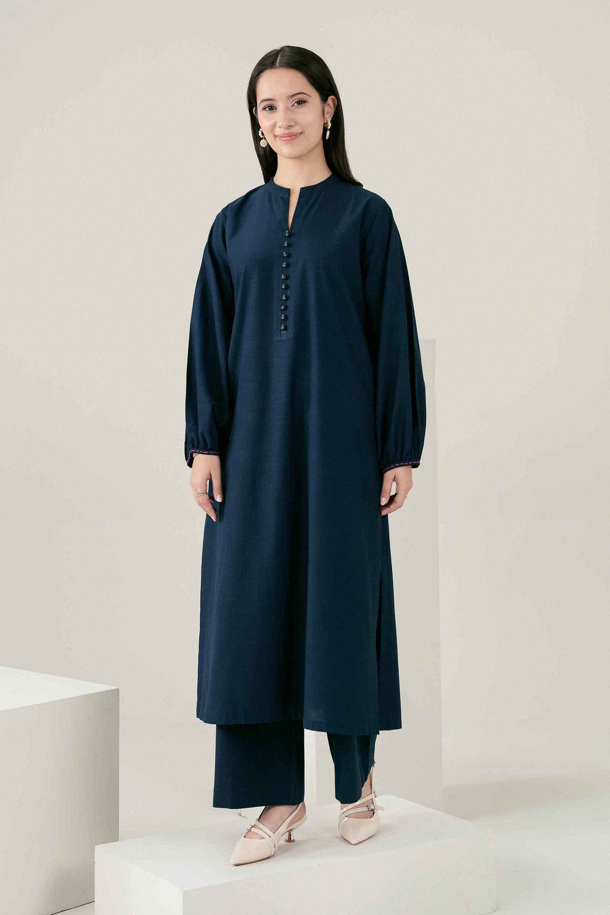 2 PIECE - SOLID SUIT - ST2ST-PRET26WV3-1 for Women - Pret Collection | Nishat | Shop Online