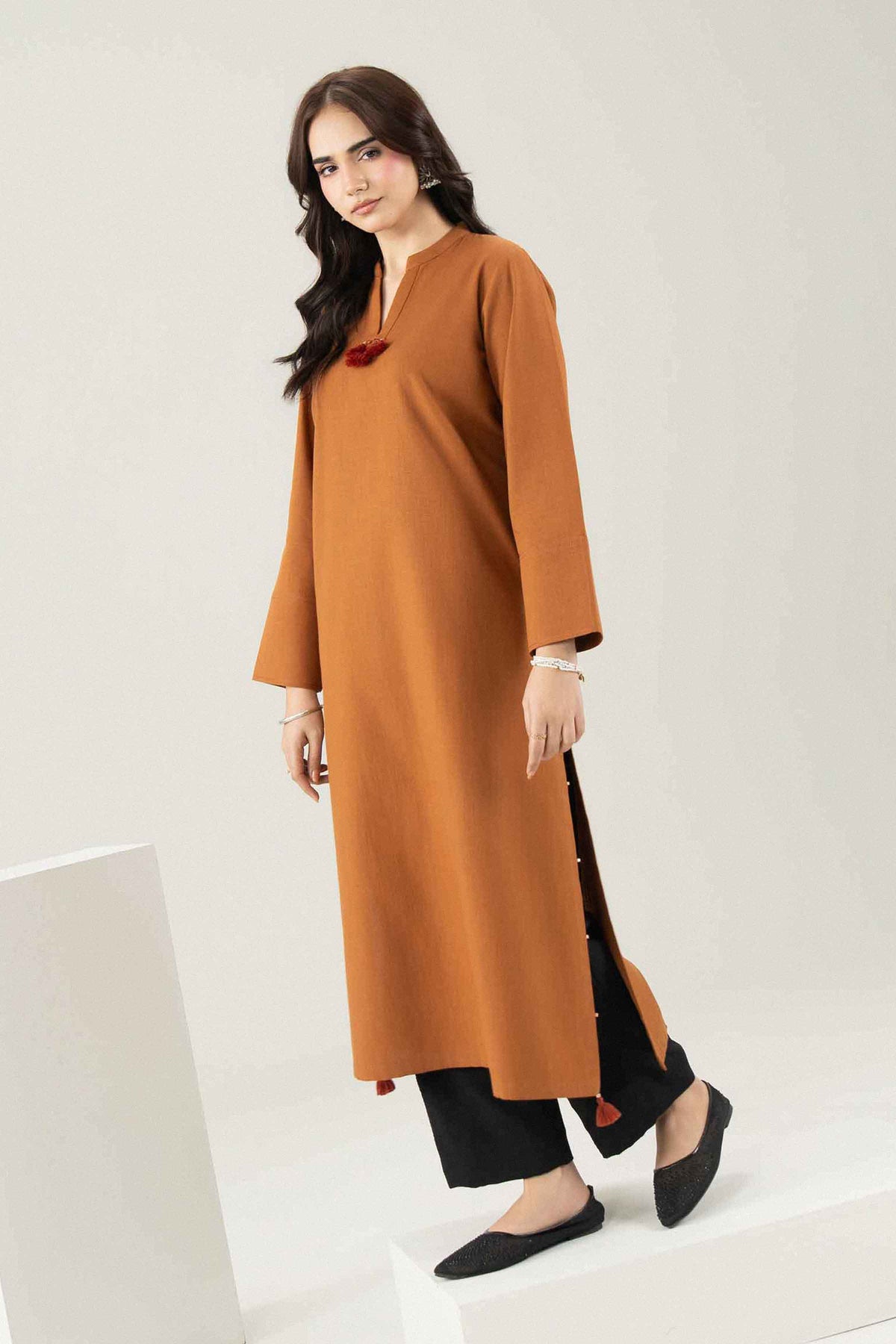 Solid Shirt - ST2ST-PRET26WV3-5 for Women - Pret Collection | Nishat | Shop Online