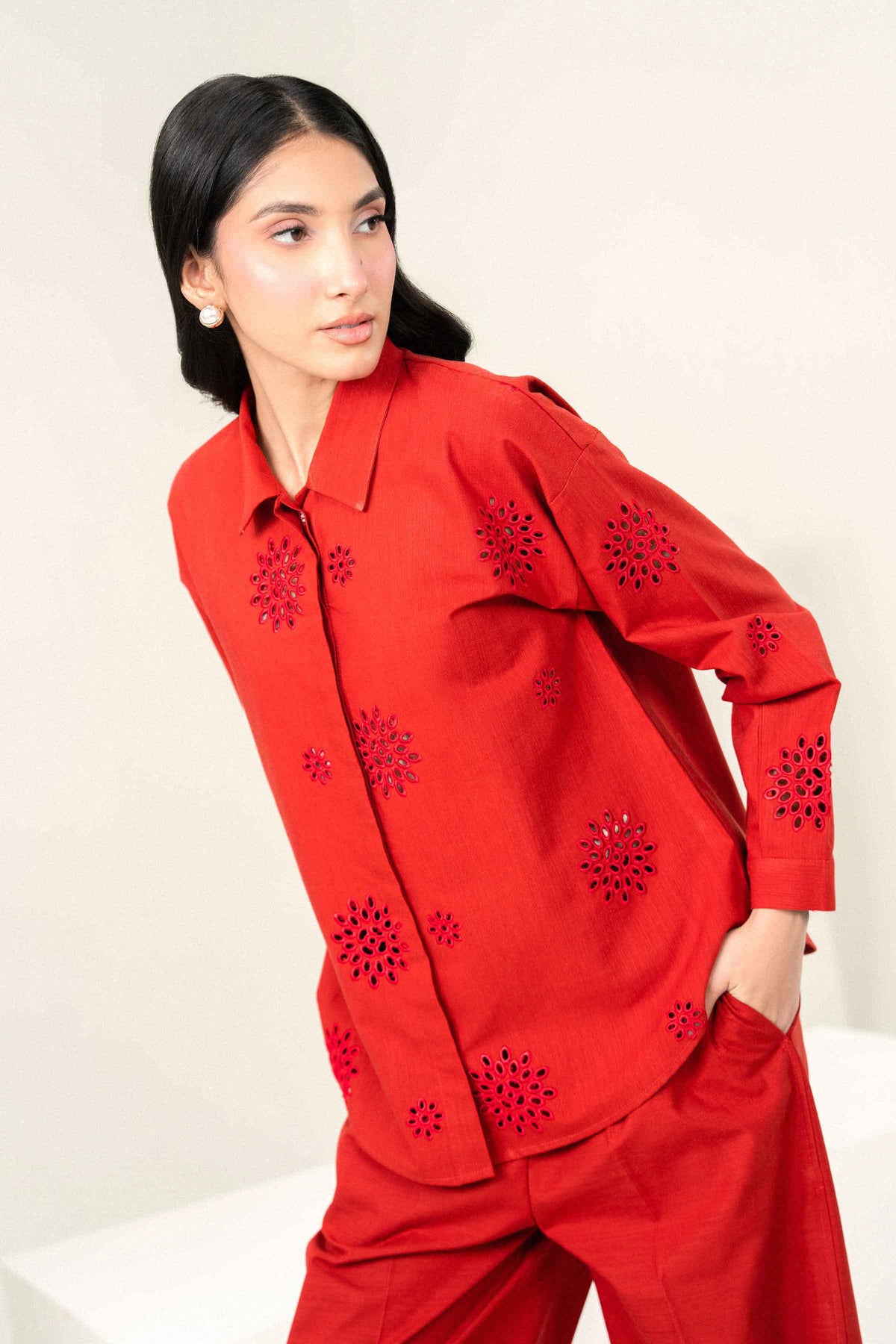 2 Piece - Embroidered Suit - ST2STE-AURA26WV1-1 for Women - Pret Collection | Nishat | Shop Online