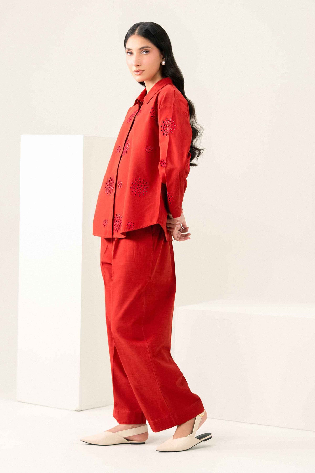 2 Piece - Embroidered Suit - ST2STE-AURA26WV1-1 for Women - Pret Collection | Nishat | Shop Online