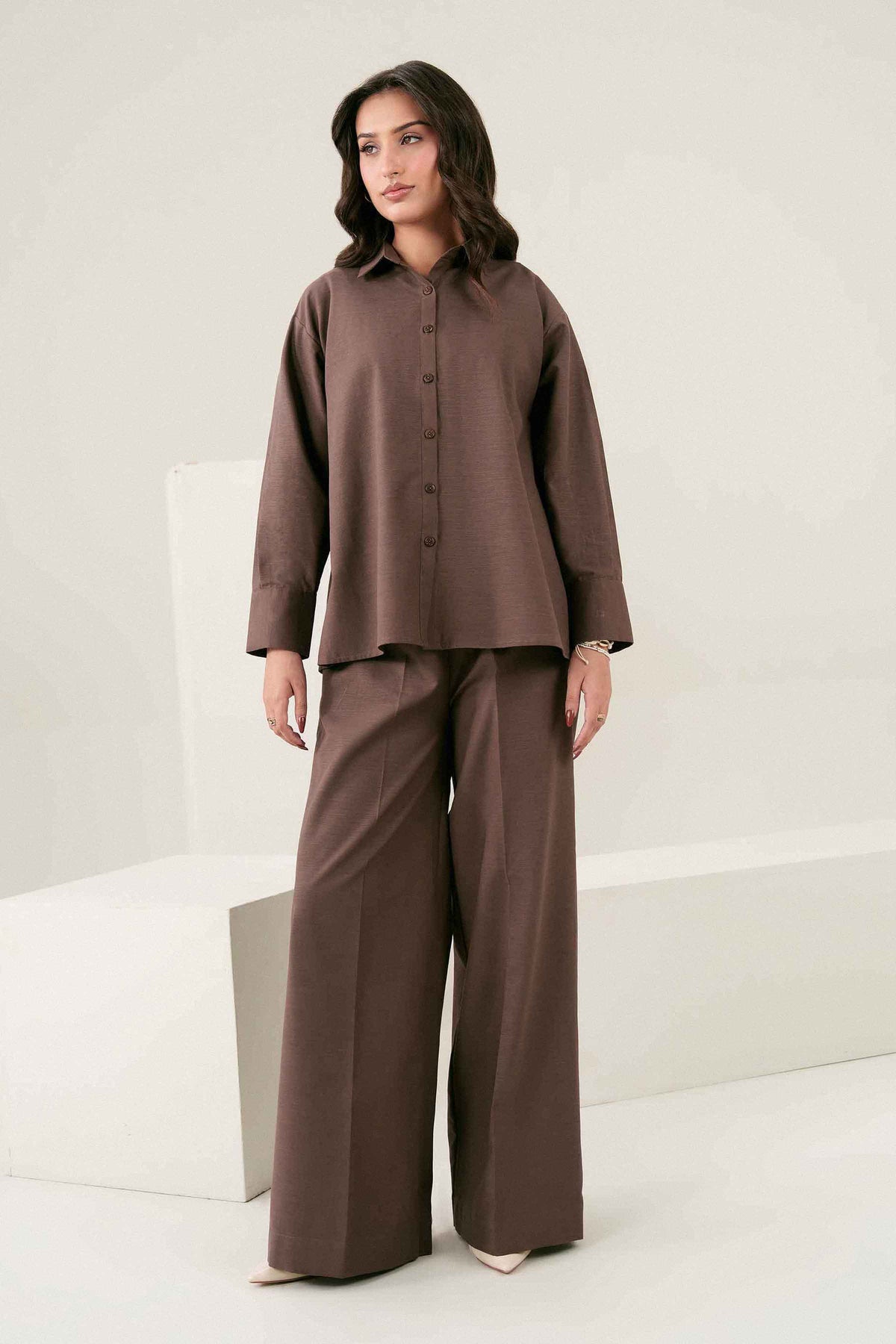 2 Piece - Solid Suit - ST2STE-AURA26WV1-2 for Women - Pret Collection | Nishat | Shop Online