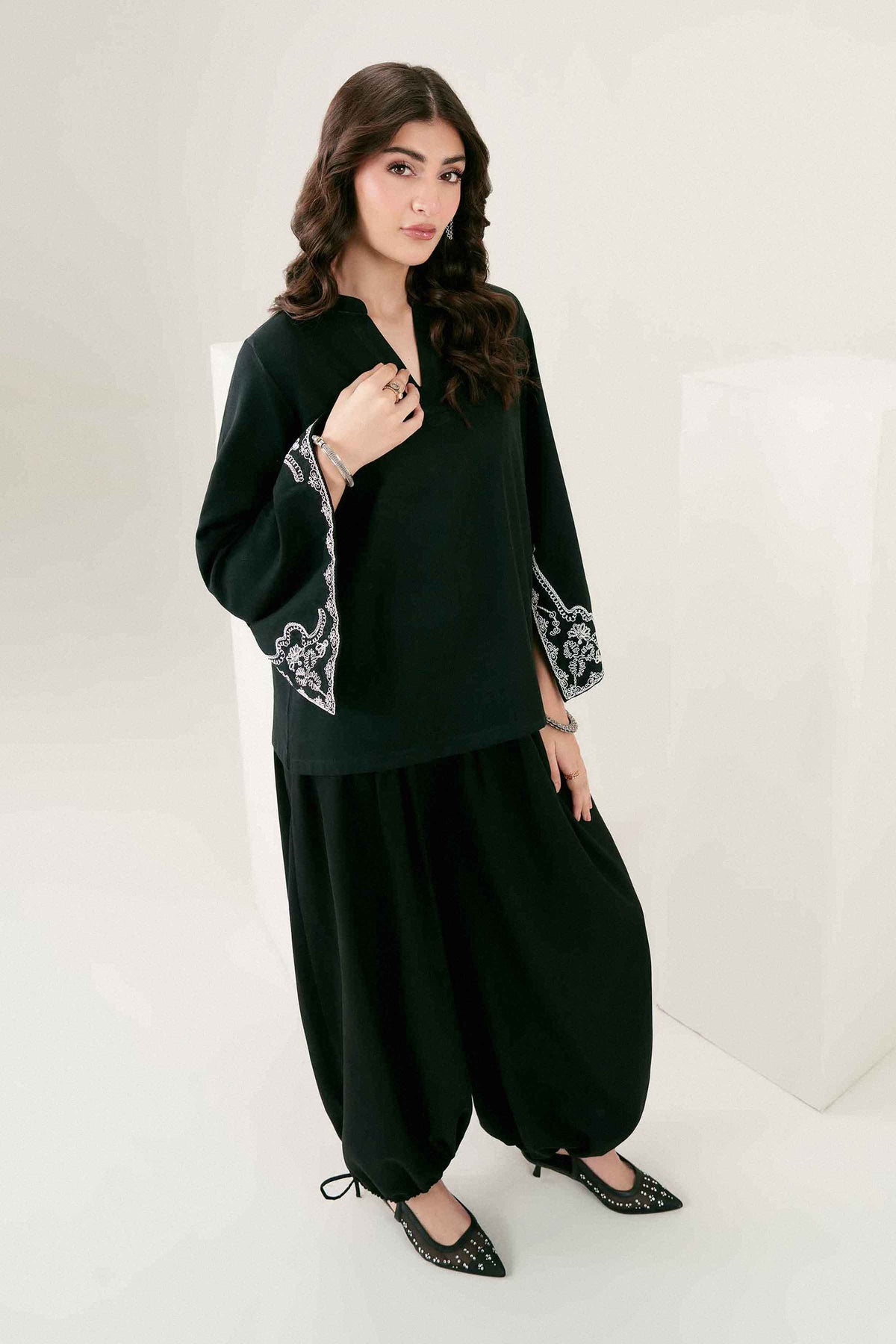 Embroidered Tunic - ST2STE-AURA26WV2-1 for Women - Pret Collection | Nishat | Shop Online