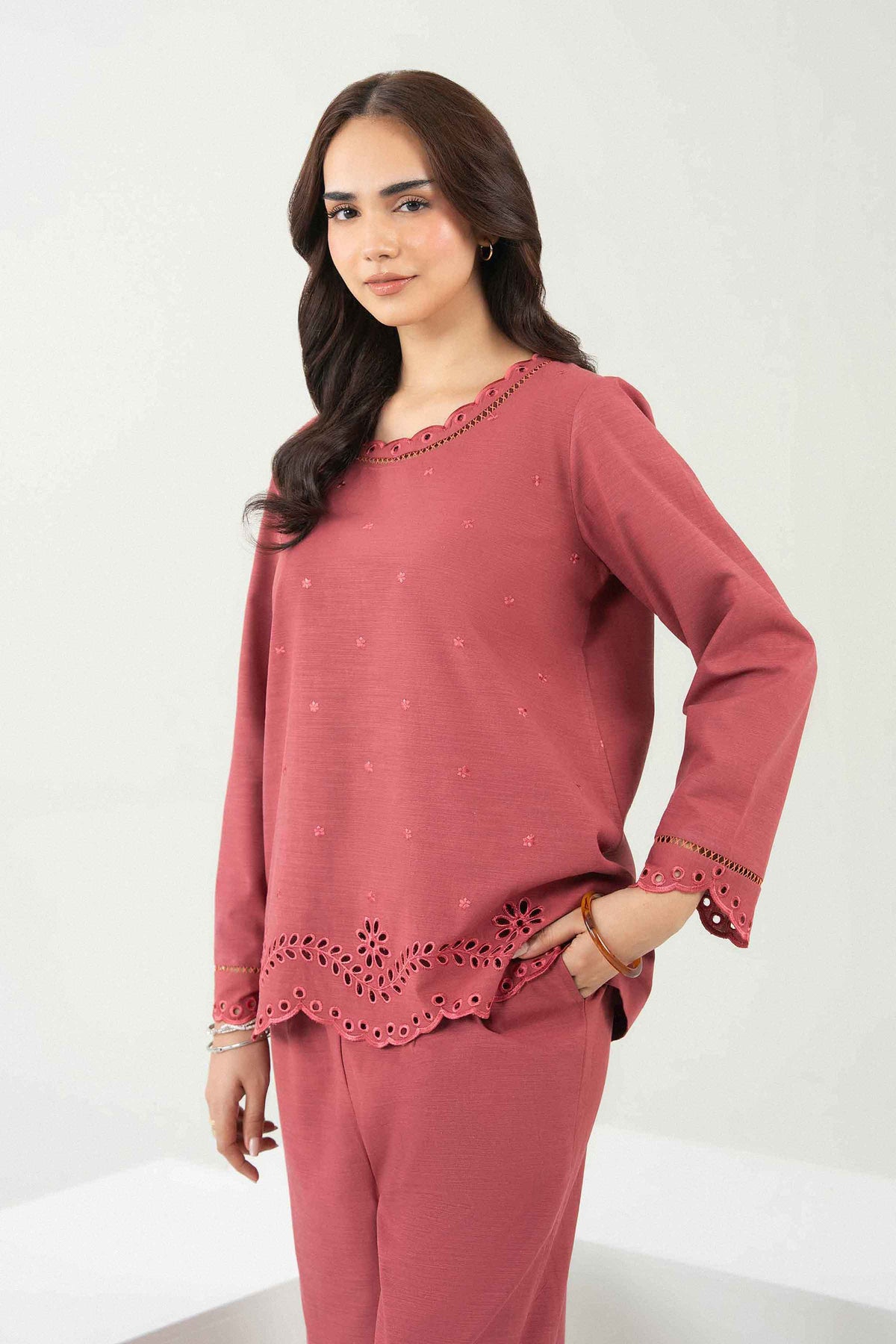 2 Piece - Embroidered Suit - ST2STE-AURA26WV2-2 for Women - Pret Collection | Nishat | Shop Online