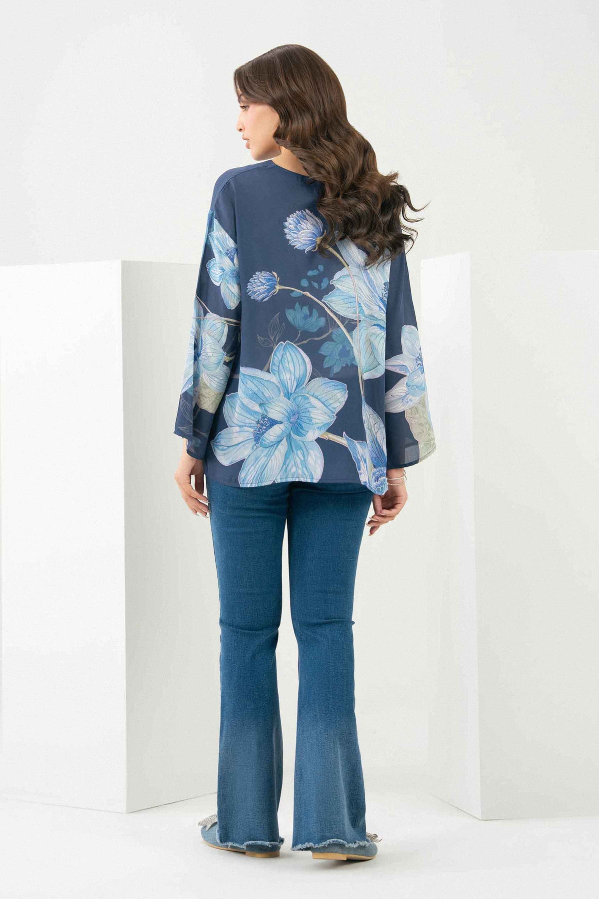 Printed Tunic - ST2STE-AURA26WV2-3 for Women - Pret Collection | Nishat | Shop Online