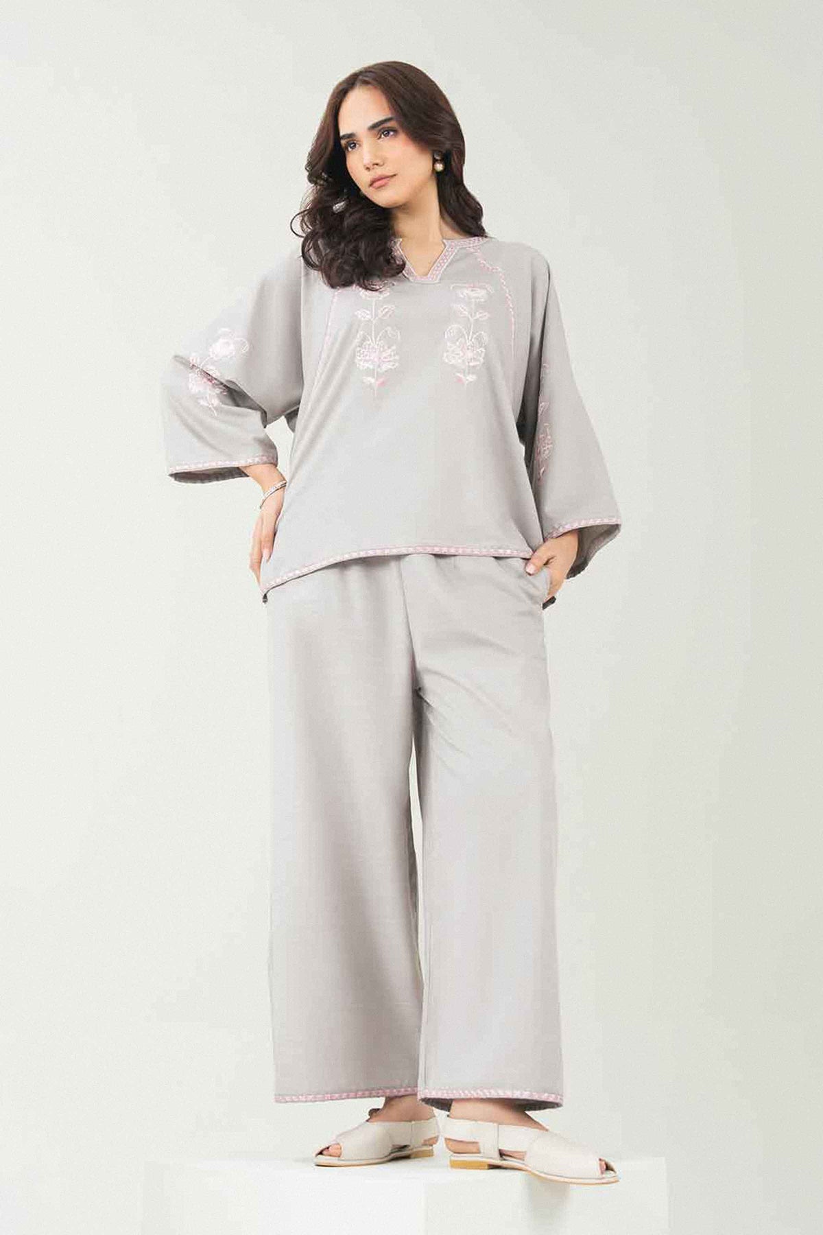 2 Piece - Embroidered Suit - ST2STE-AURA26WV2-6 for Women - Pret Collection | Nishat | Shop Online