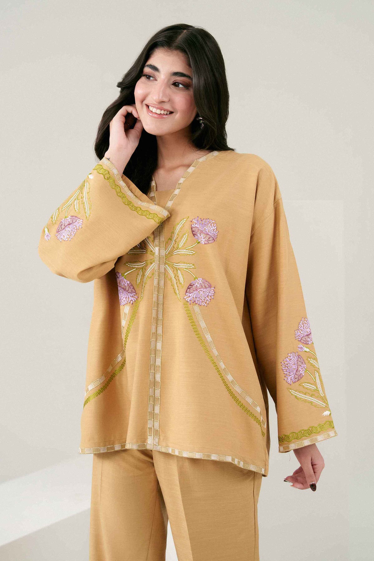 2 Piece - Embroidered Suit - ST2STE-AURA26WV3-1 for Women - Pret Collection | Nishat | Shop Online