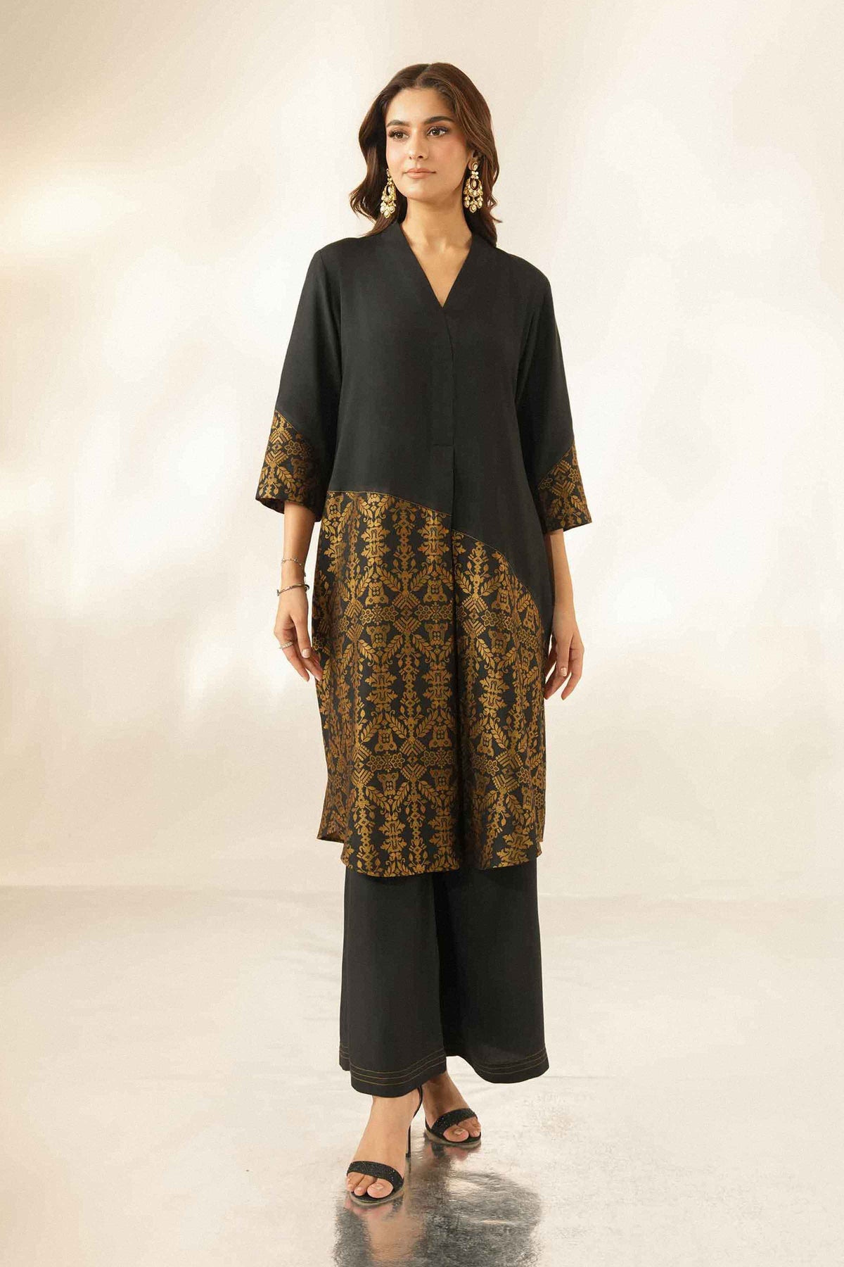 2 Piece - Solid Suit - ST2STE-LUXE26WV1-22 for Women - Pret Collection | Nishat | Shop Online