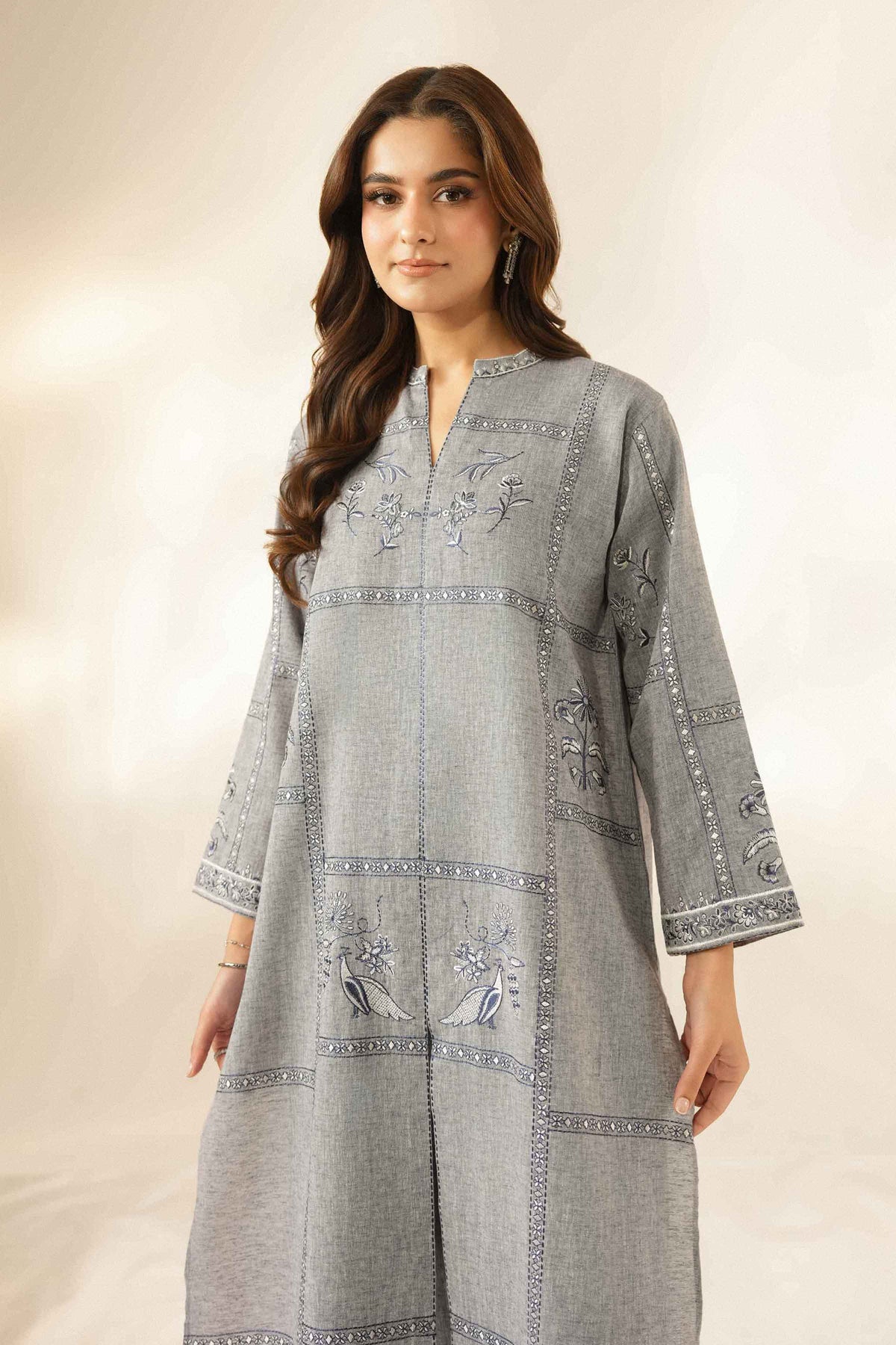 2 Piece - Embroidered Suit - ST2STE-LUXE26WV1-26 for Women - Pret Collection | Nishat | Shop Online