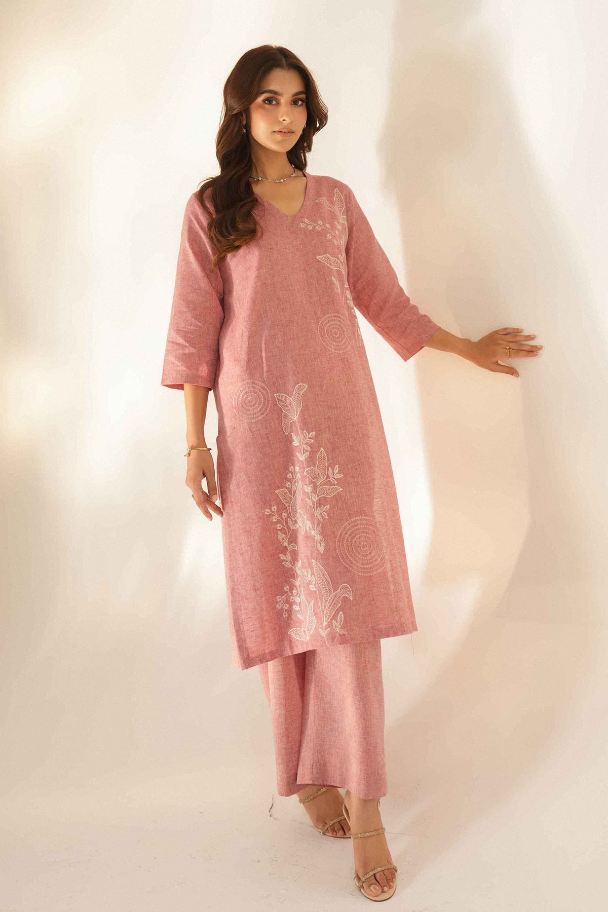 2 Piece - Embroidered Suit - ST2STE-LUXE26WV1-27 for Women - Pret Collection | Nishat | Shop Online