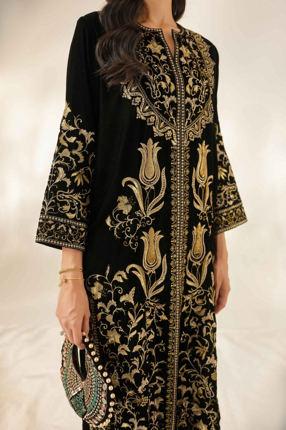 2 Piece - Embroidered Suit - ST2STE-LUXE26WV1-3 for Women - Pret Collection | Nishat | Shop Online