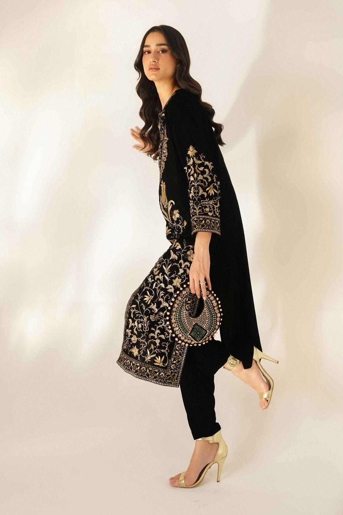 2 Piece - Embroidered Suit - ST2STE-LUXE26WV1-3 for Women - Pret Collection | Nishat | Shop Online