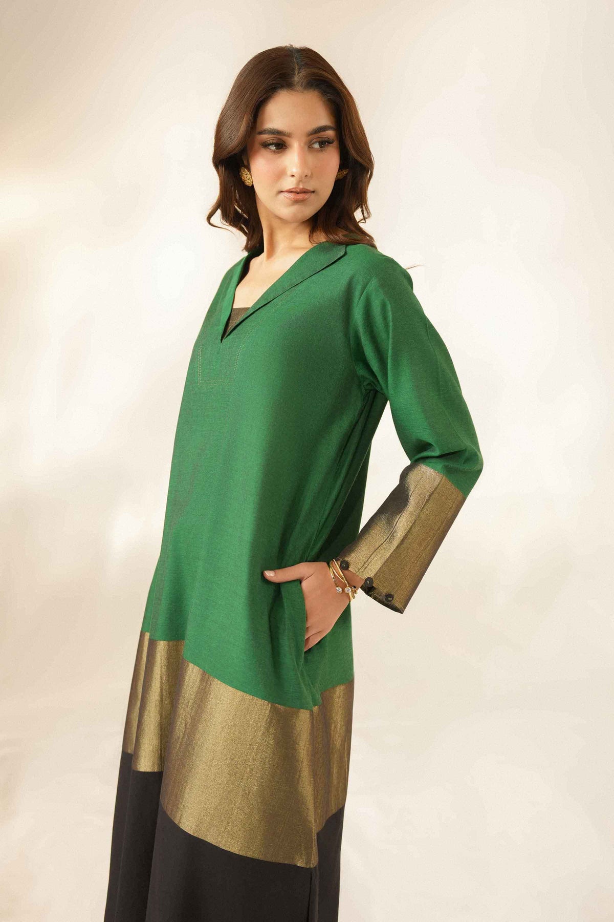 2 Piece - Printed Suit - ST2STE-LUXE26WV1-32 for Women - Pret Collection | Nishat | Shop Online