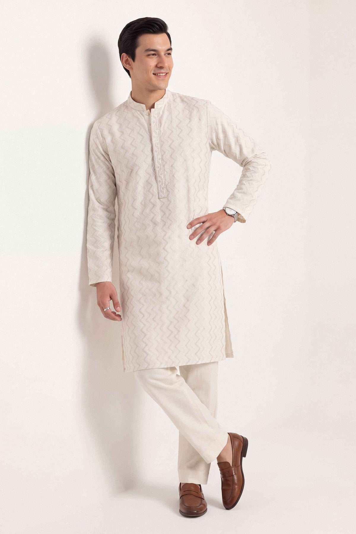 2 Piece - Embroidered Suit - ST2STE-NAQ26WV1-10 for Women - Luxury Pret Collection | Nishat | Shop Online