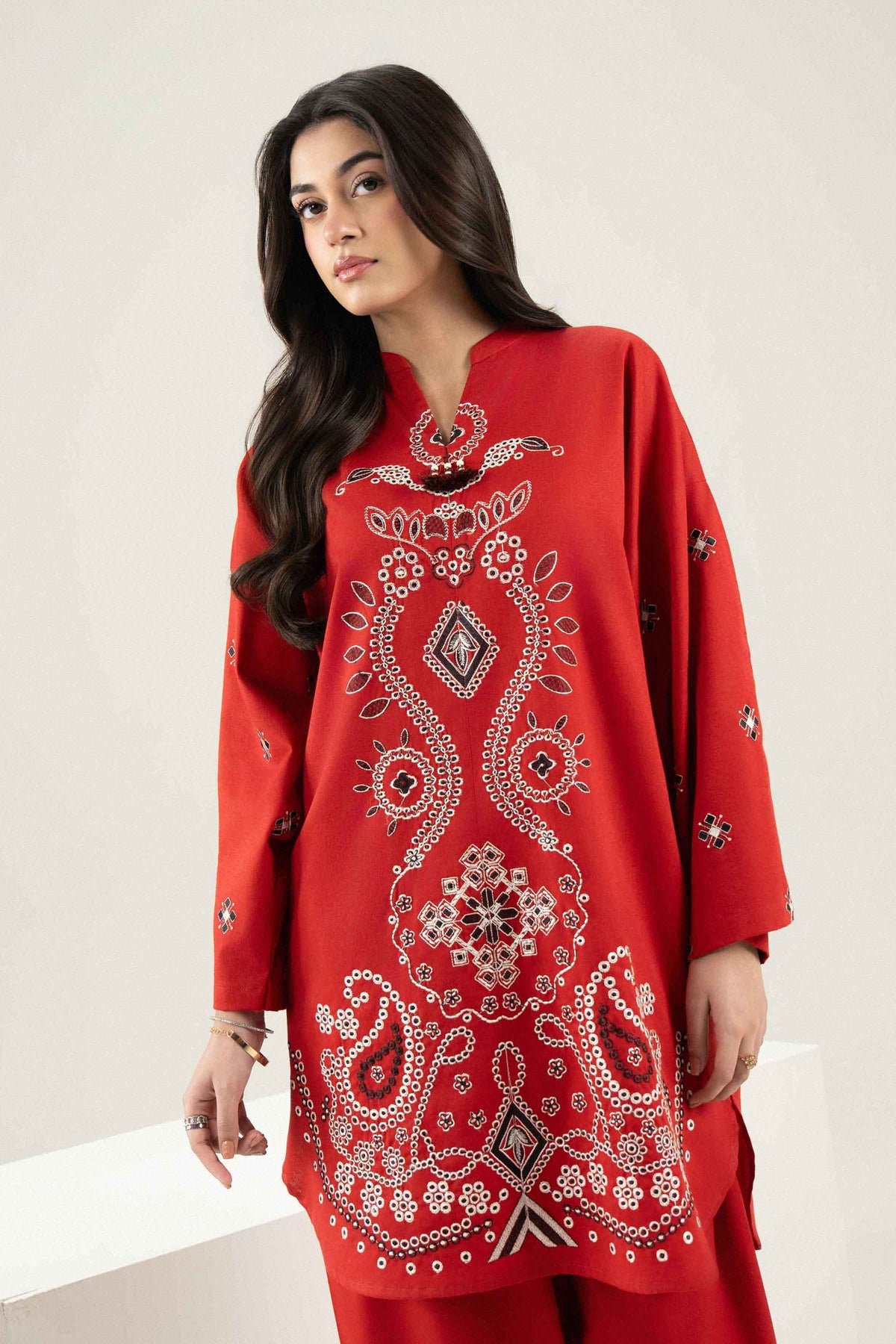 2 Piece - Embroidered Suit - ST2STE-PRET26WV1-1 for Women - Pret Collection | Nishat | Shop Online
