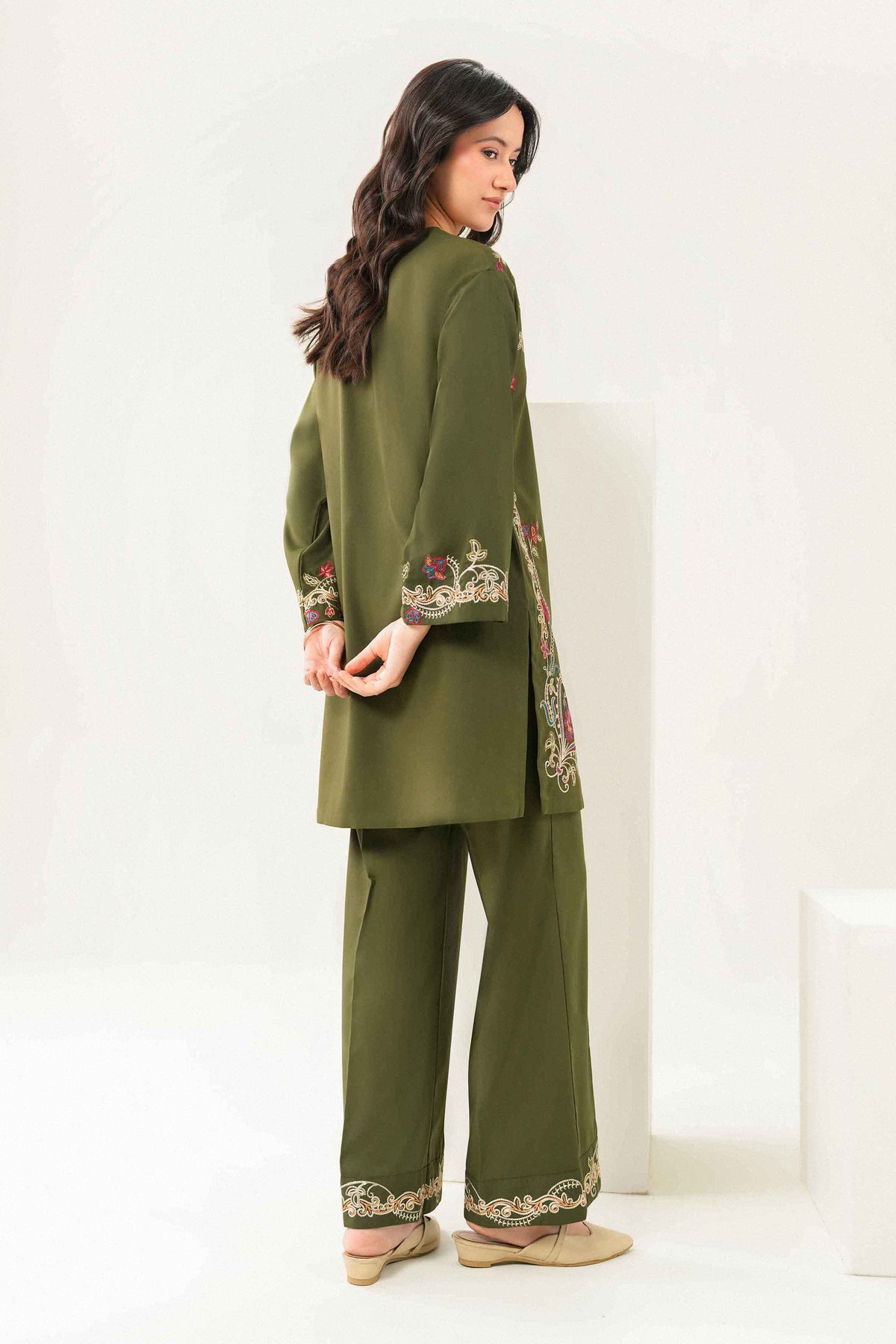 2 Piece - Embroidered Suit - ST2STE-PRET26WV1-13