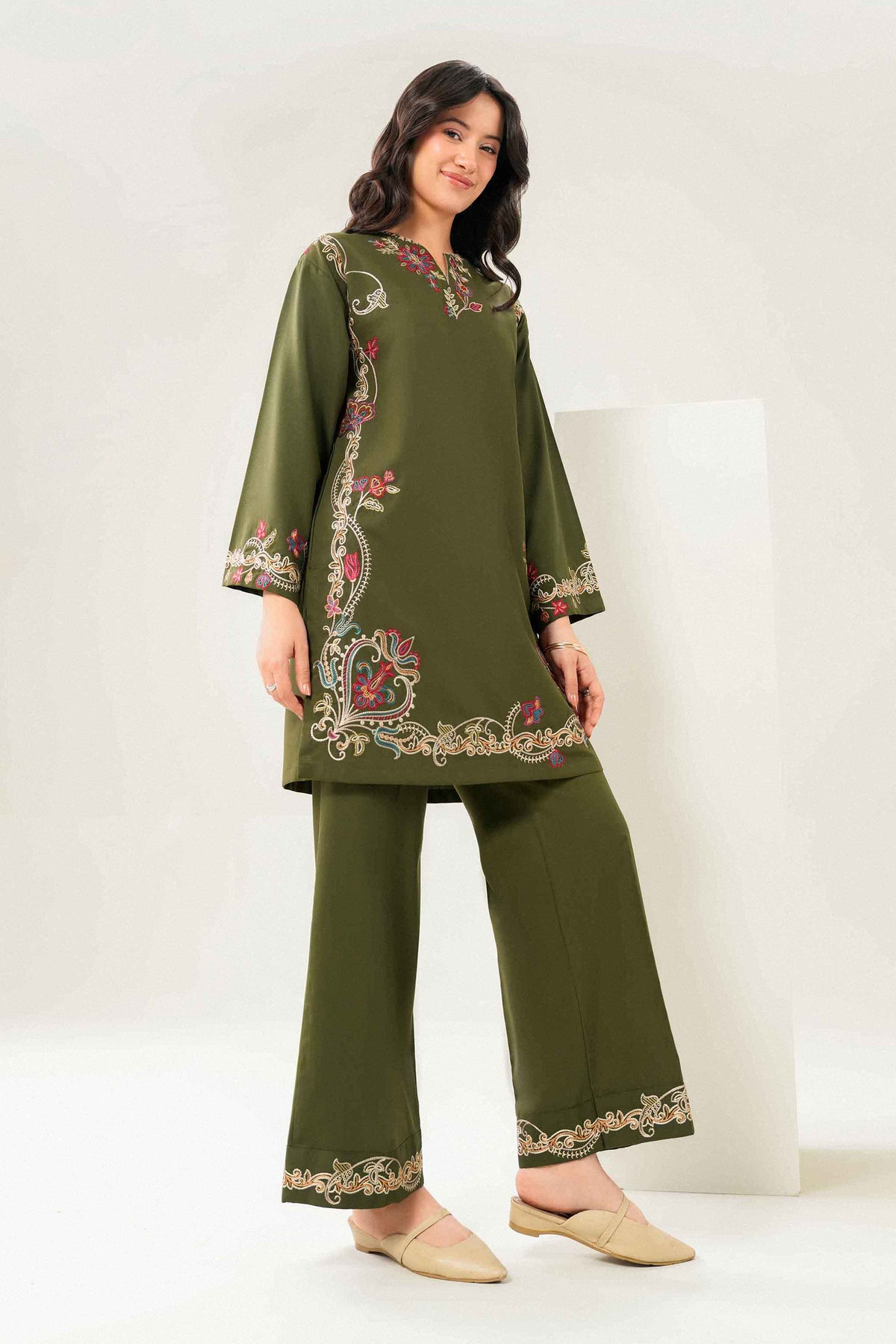 2 Piece - Embroidered Suit - ST2STE-PRET26WV1-13