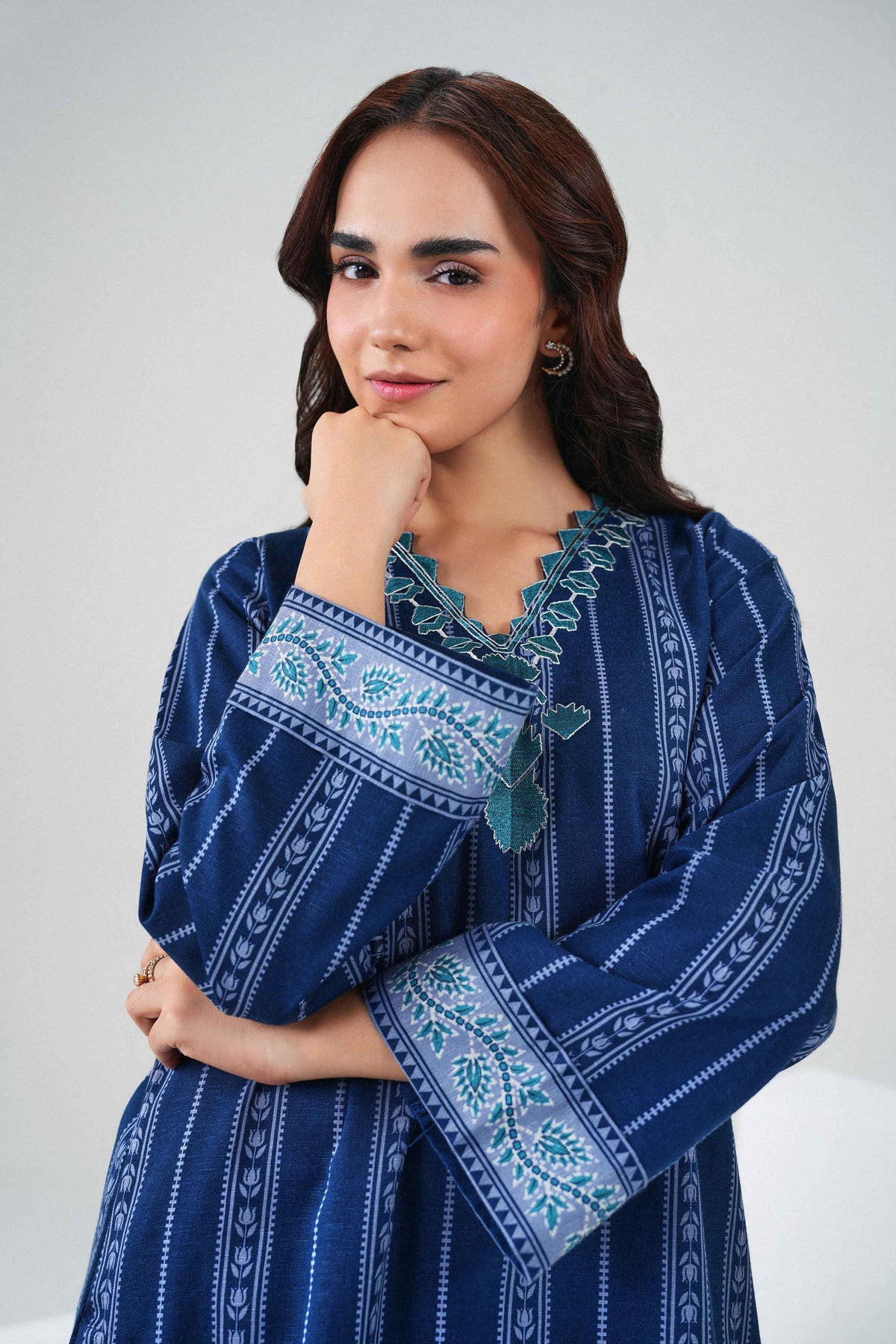 2 Piece - Printed Embroidered Suit - ST2STE-PRET26WV1-3 for Women - Pret Collection | Nishat | Shop Online