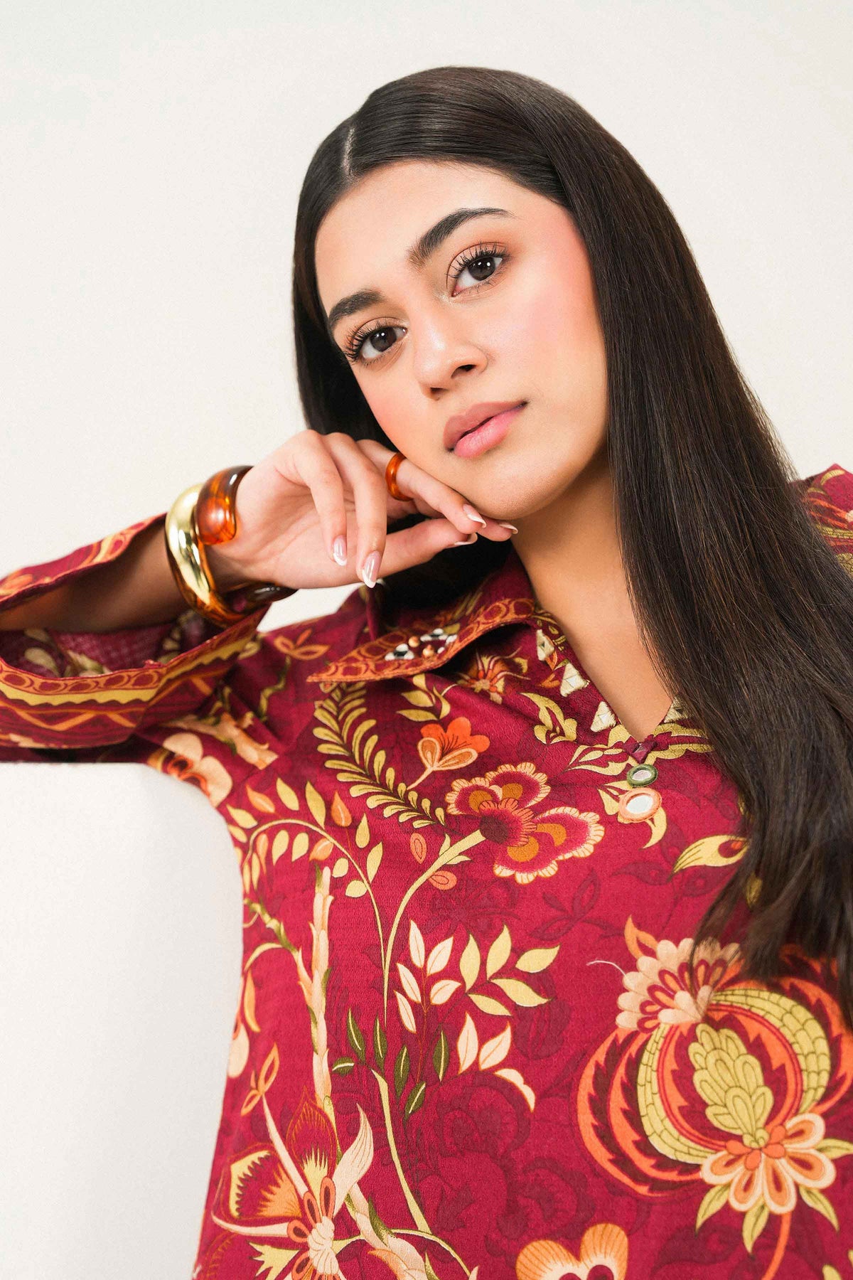 2 Piece - Printed Embroidered Suit - ST2STE-PRET26WV1-7 for Women - Pret Collection | Nishat | Shop Online