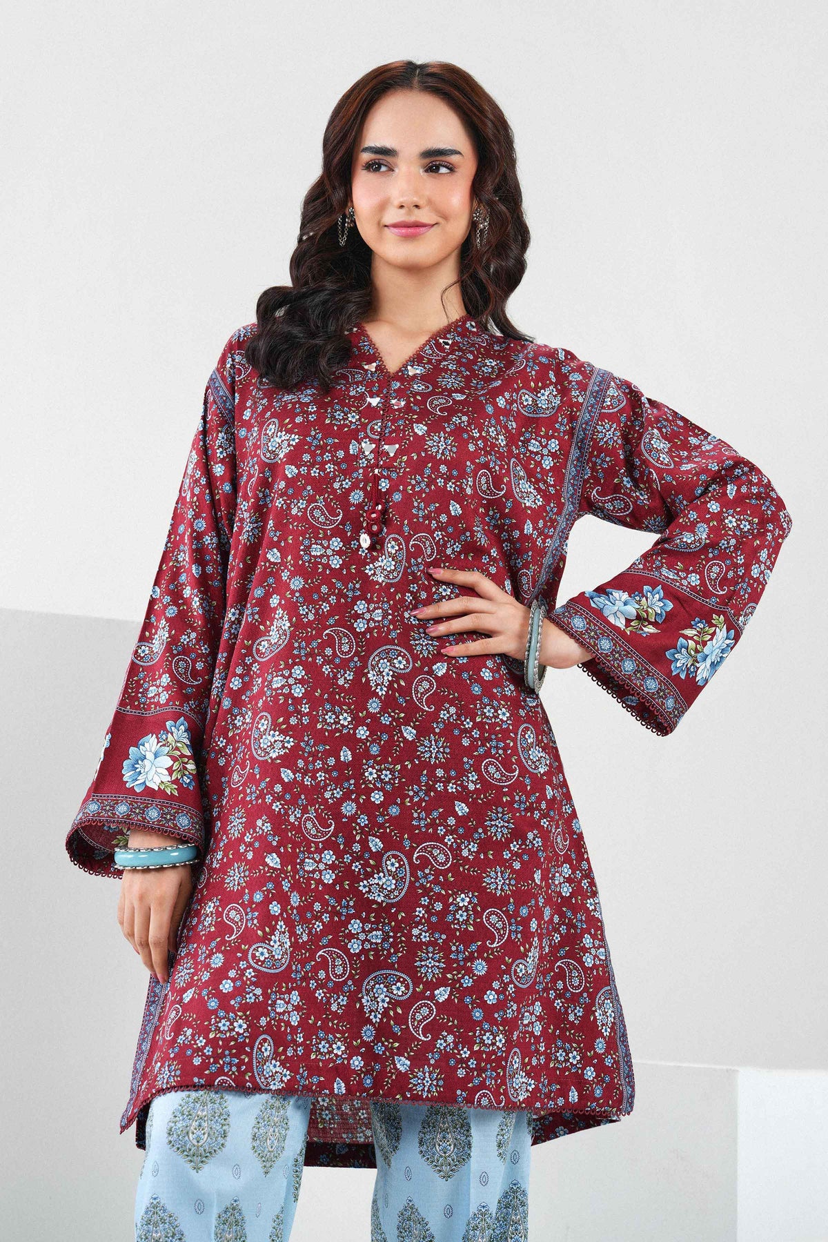 2 Piece - Printed Suit - ST2STE-PRET26WV1-8 for Women - Pret Collection | Nishat | Shop Online