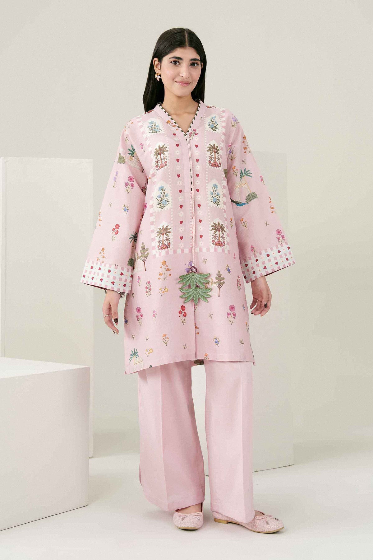 2 Piece - Printed Embroidered Suit - ST2STE-PRET26WV2-29 for Women - Pret Collection | Nishat | Shop Online