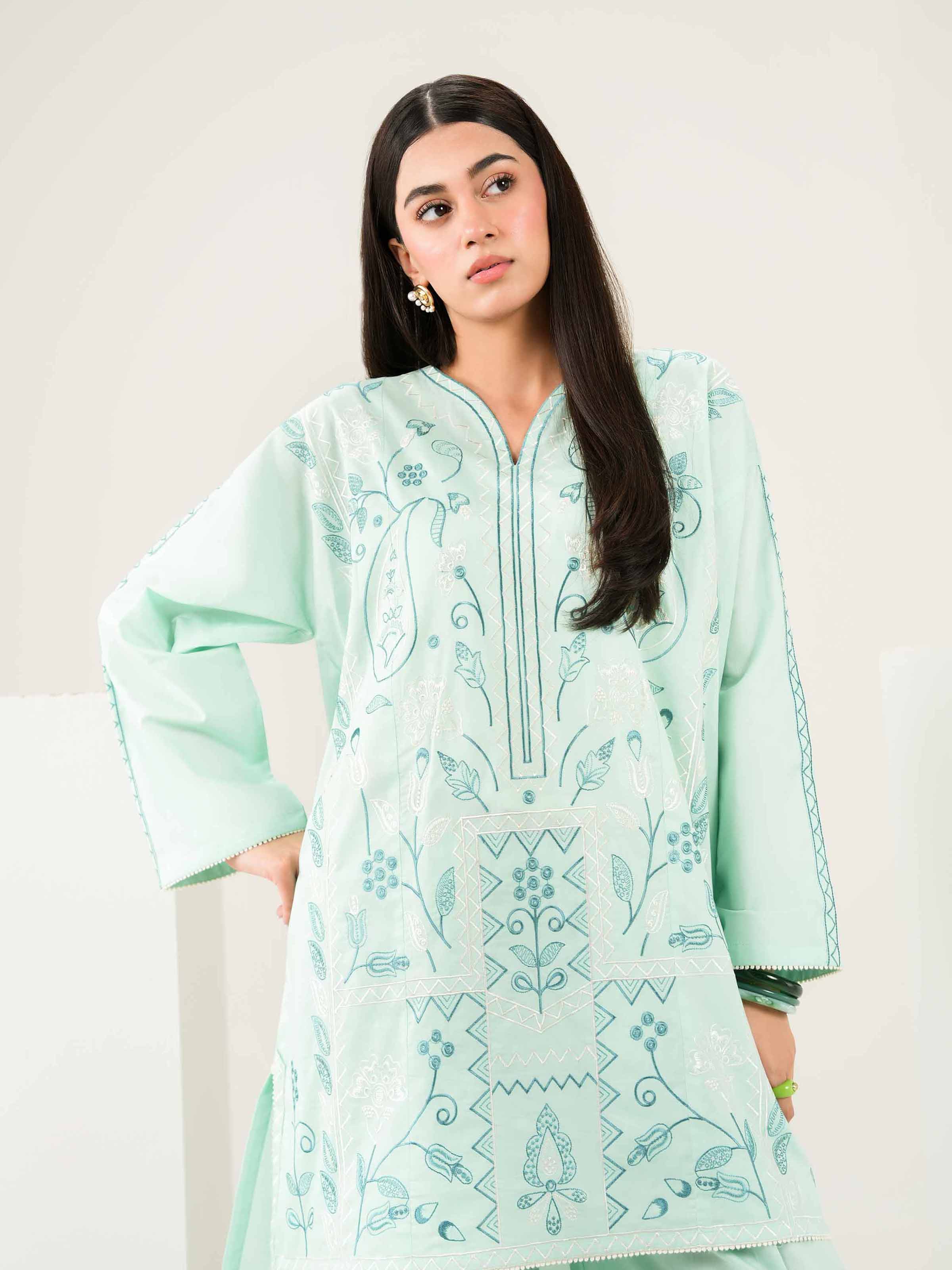 2 Piece - Embroidered Suit - ST2STE-PRET26WV2-3