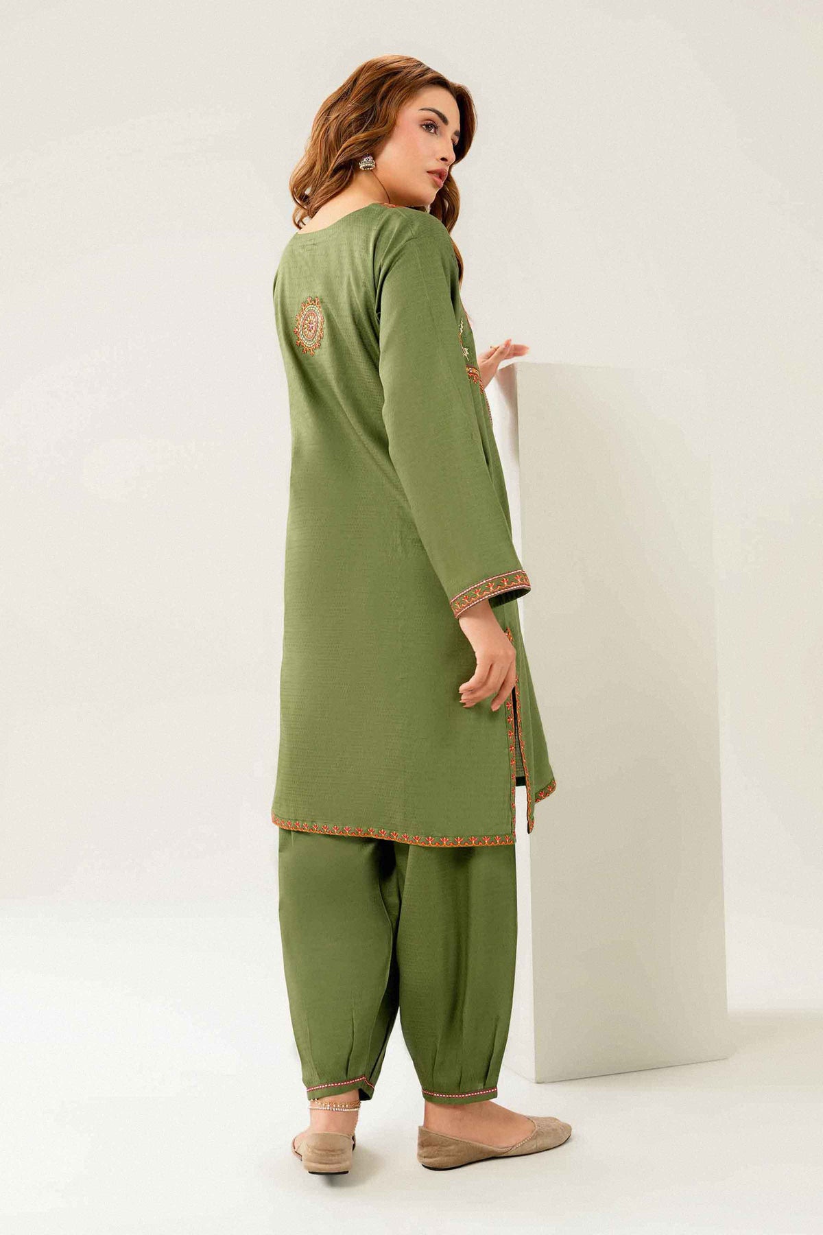 2 Piece - Embroidered Suit - ST2STE-PRET26WV2-32
