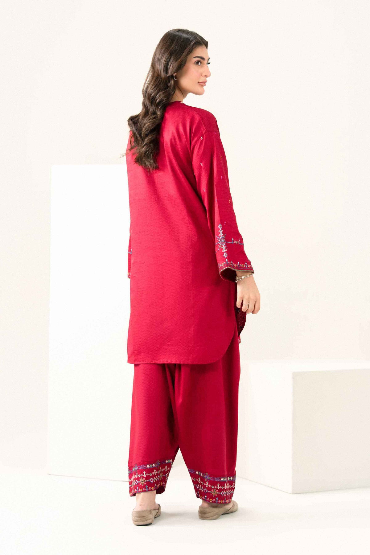 2 Piece - Embroidered Suit - ST2STE-PRET26WV2-34