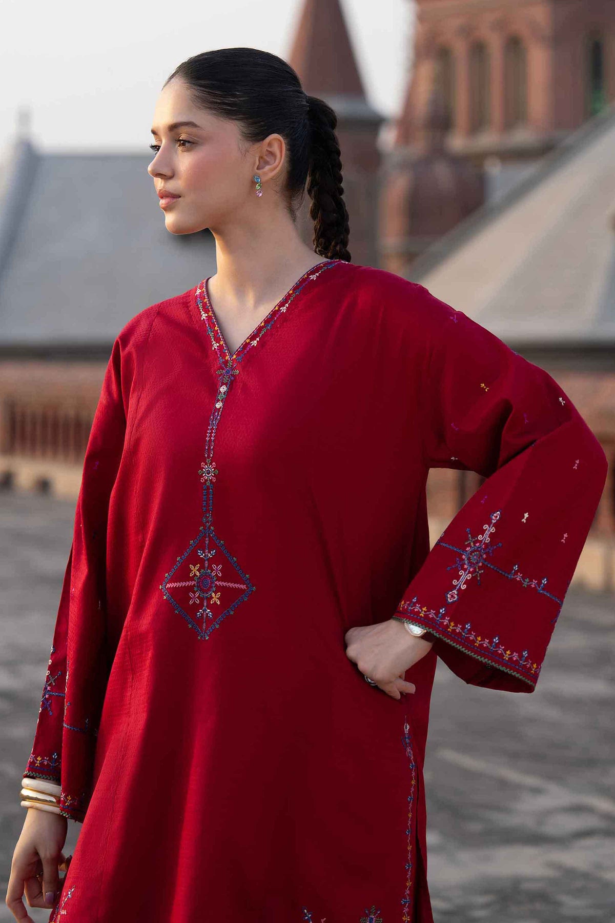 2 Piece - Embroidered Suit - ST2STE-PRET26WV2-34 for Women - Pret Collection | Nishat | Shop Online