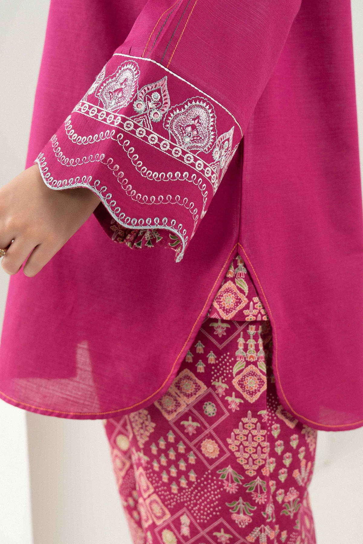 2 Piece - Printed Embroidered Suit - ST2STE-PRET26WV2-39 for Women - Pret Collection | Nishat | Shop Online