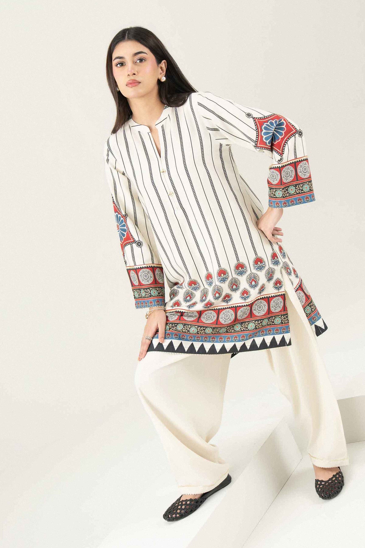 2 PIECE - PRINTED SUIT - ST2STE-PRET26WV2-65 for Women - Pret Collection | Nishat | Shop Online