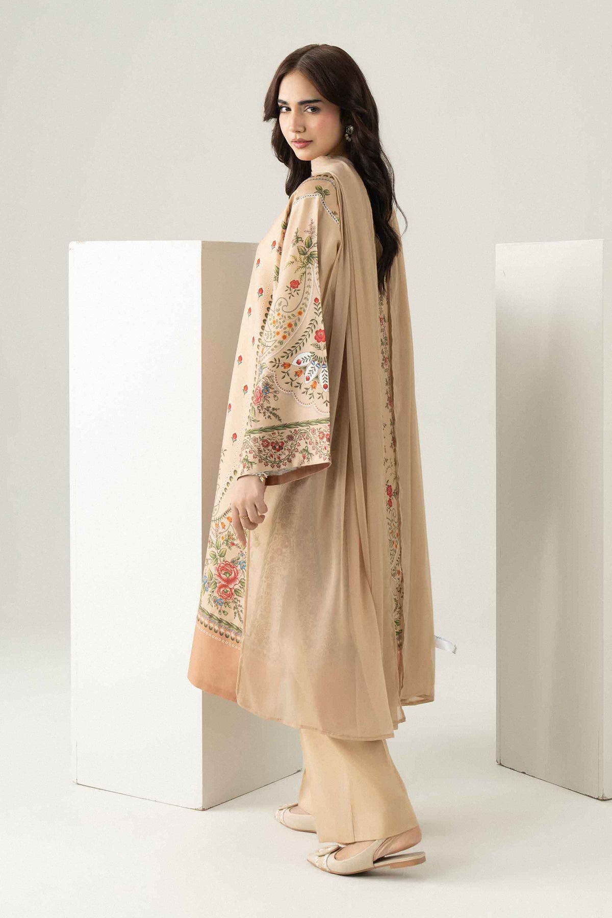 3 Piece - Printed Suit - ST3P-PRET26WV1-1 for Women - Pret Collection | Nishat | Shop Online