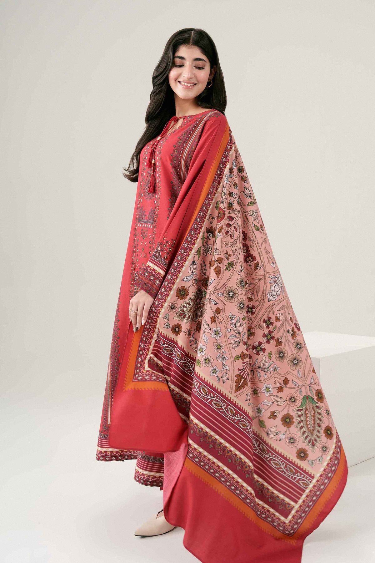 3 PIECE - PRINTED SUIT - ST3P-PRET26WV1-11