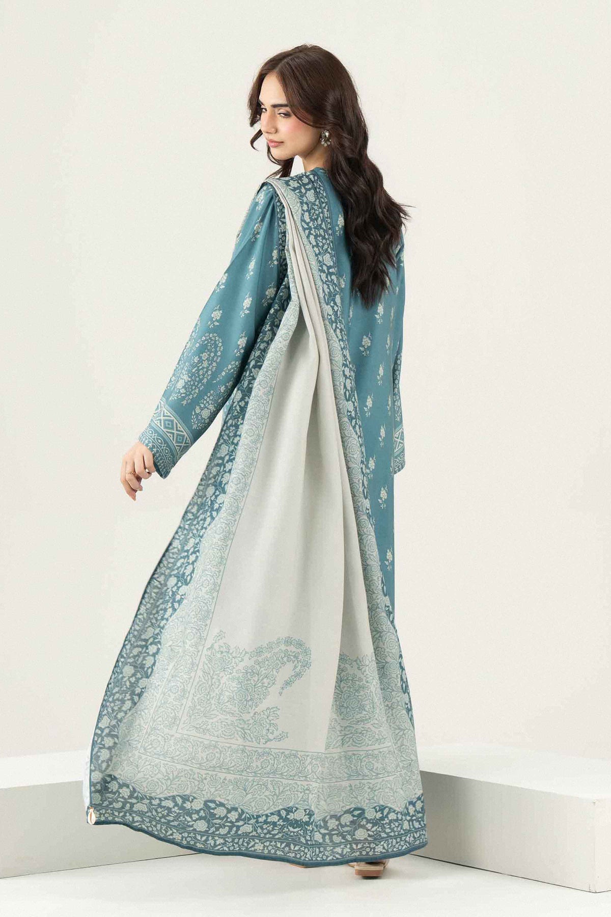 3 Piece - Printed Suit - ST3P-PRET26WV1-12 for Women - Pret Collection | Nishat | Shop Online