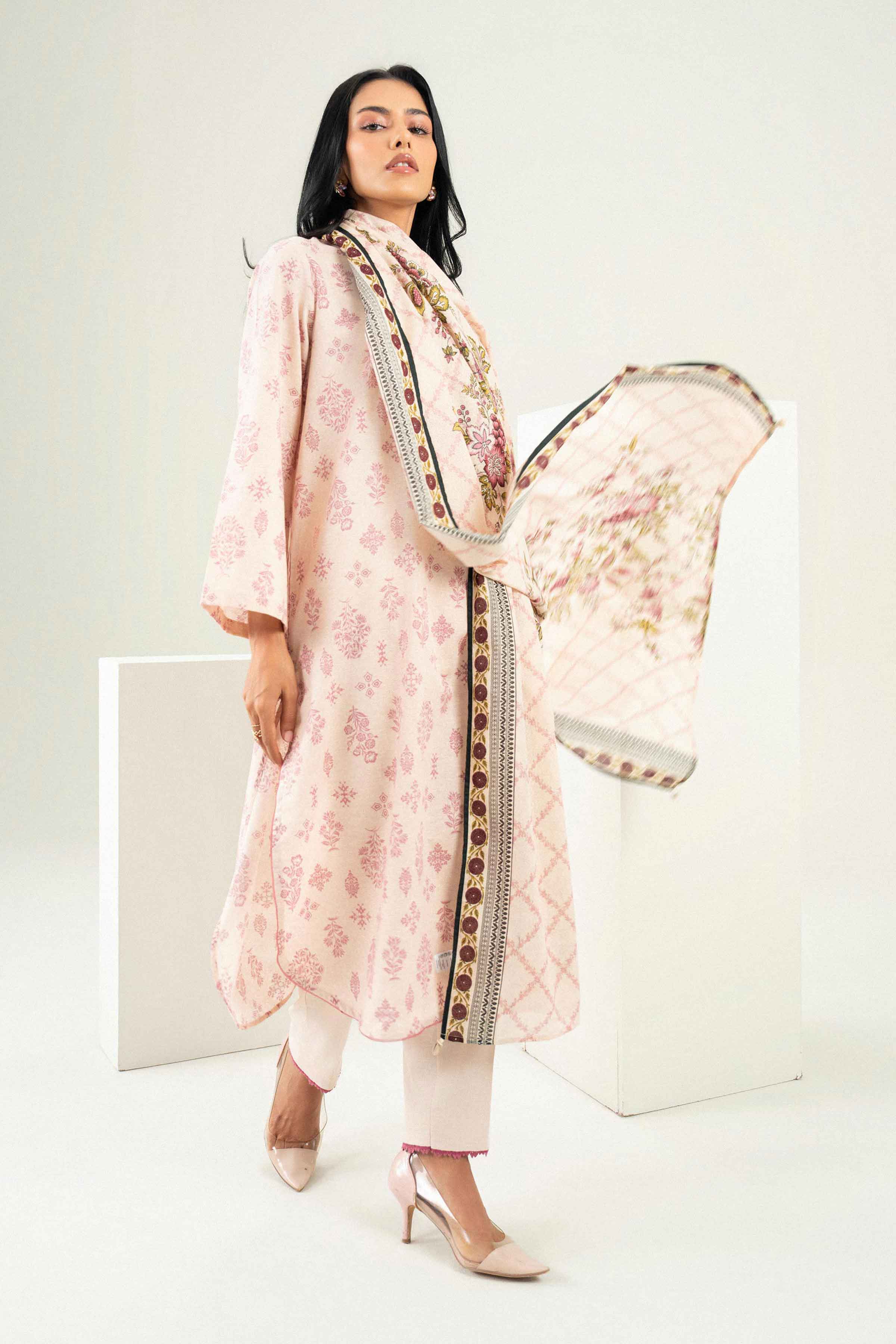 3 Piece - Printed Suit - ST3P-PRET26WV1-8 for Women - Pret Collection | Nishat | Shop Online