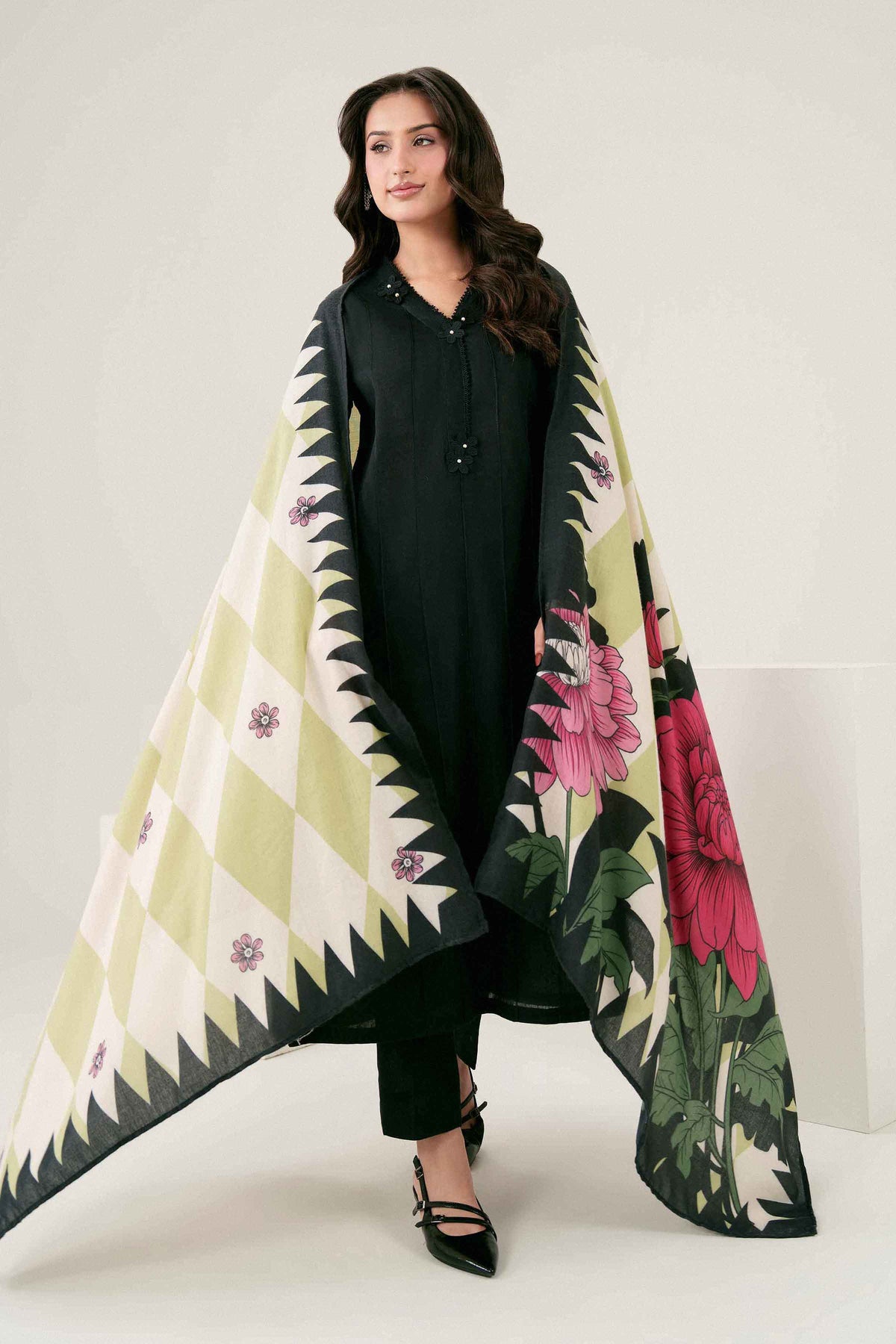 3 Piece - Printed Suit - ST3P-PRET26WV2-2 for Women - Pret Collection | Nishat | Shop Online