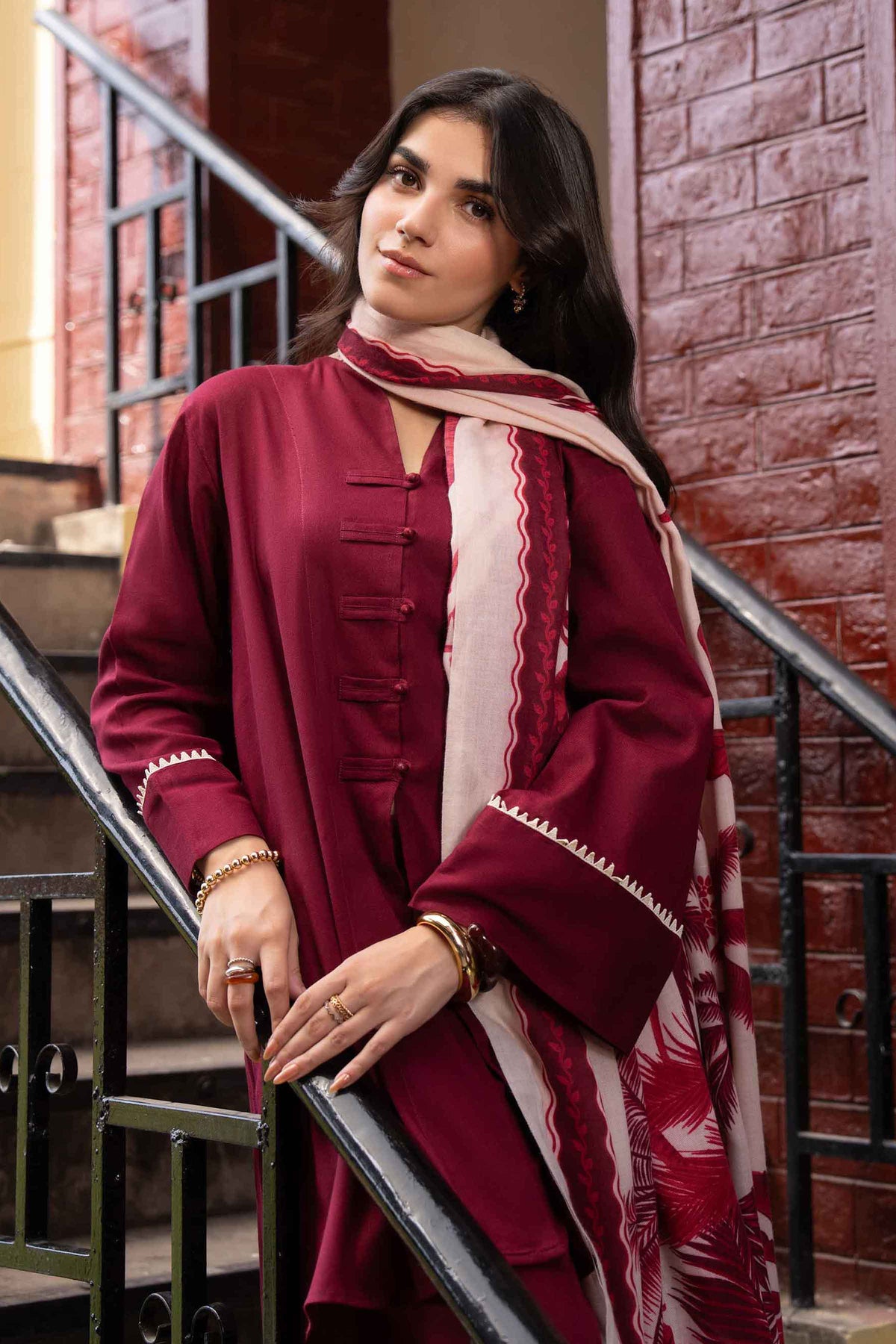 3 Piece - Printed Suit - ST3P-PRET26WV2-5 for Women - Pret Collection | Nishat | Shop Online