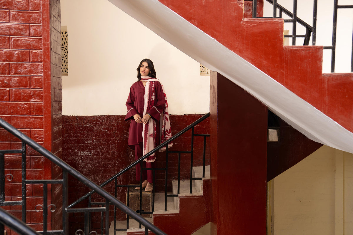 3 Piece - Printed Suit - ST3P-PRET26WV2-5 for Women - Pret Collection | Nishat | Shop Online