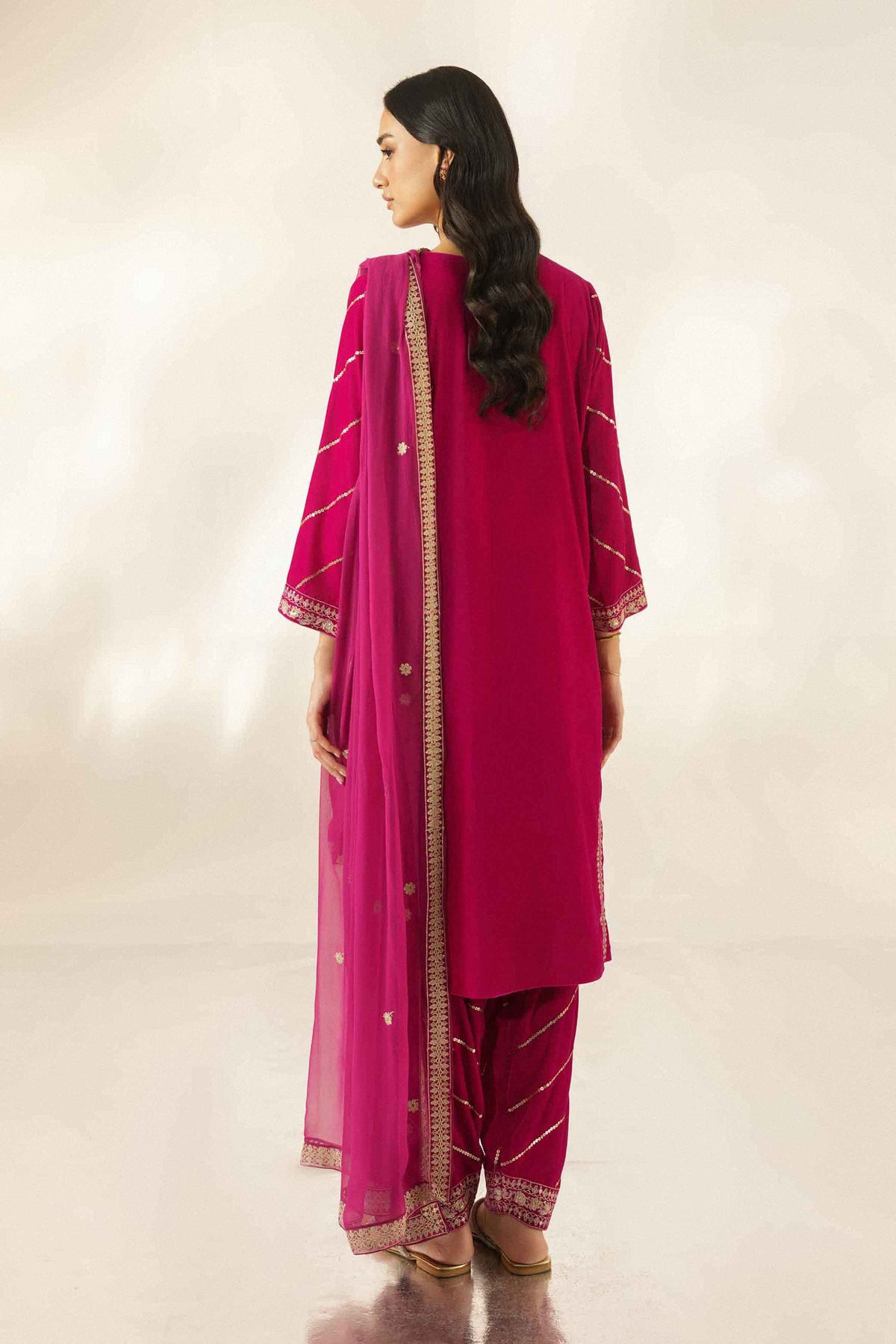 3 Piece - Embroidered Suit - ST3PE-LUXE26WV1-13 for Women - Pret Collection | Nishat | Shop Online