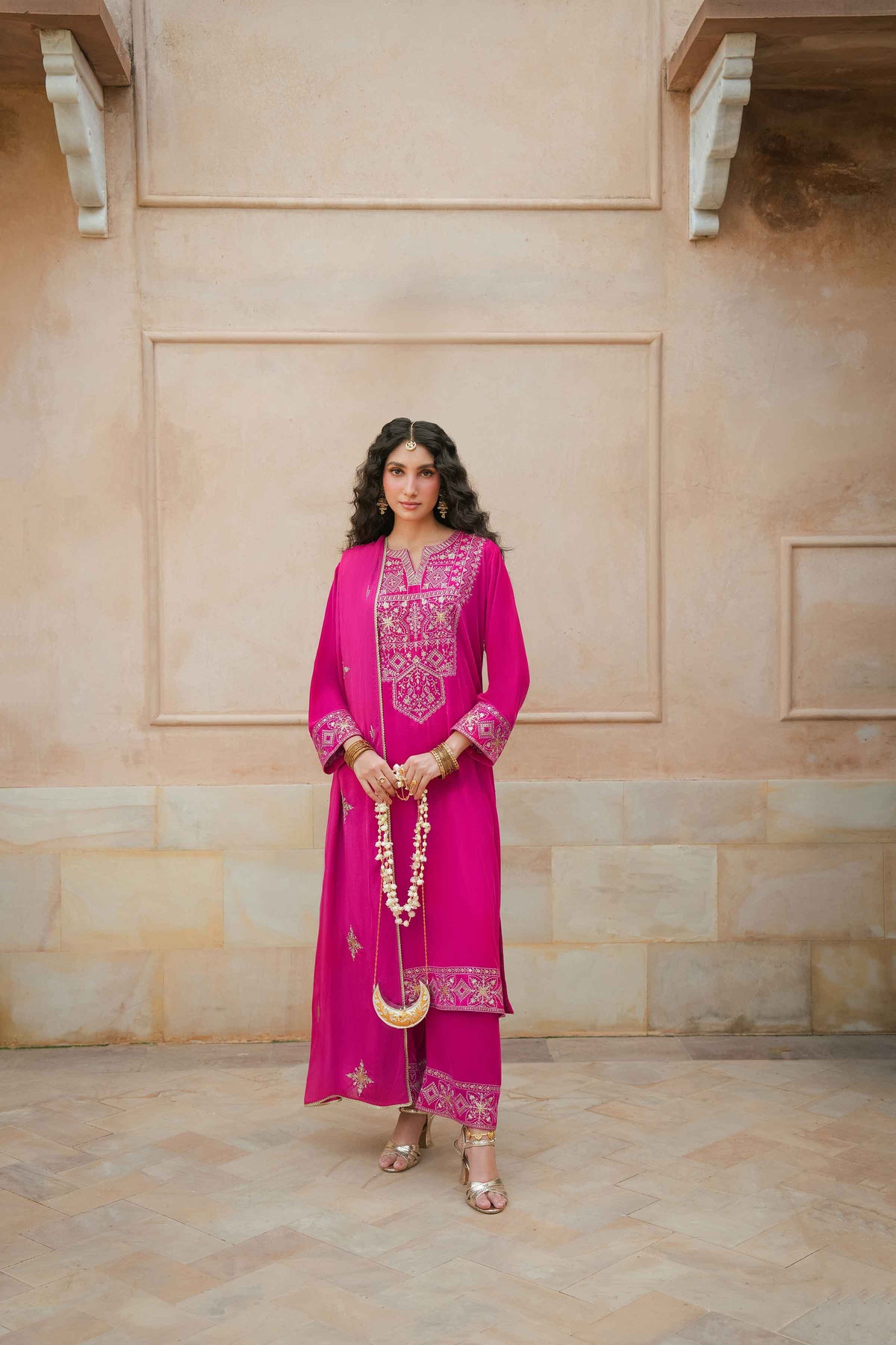 3 Piece - Embroidered Suit - ST3PE-LUXE26WV1-14 for Women - Pret Collection | Nishat | Shop Online