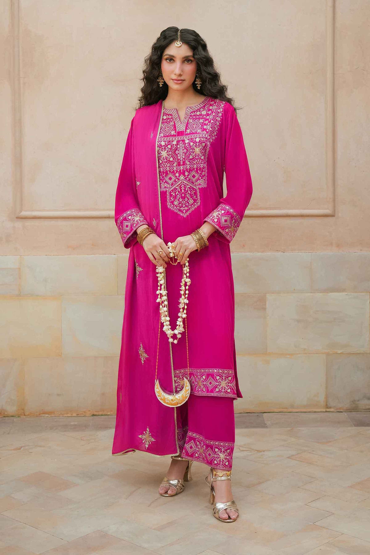 3 Piece - Embroidered Suit - ST3PE-LUXE26WV1-14