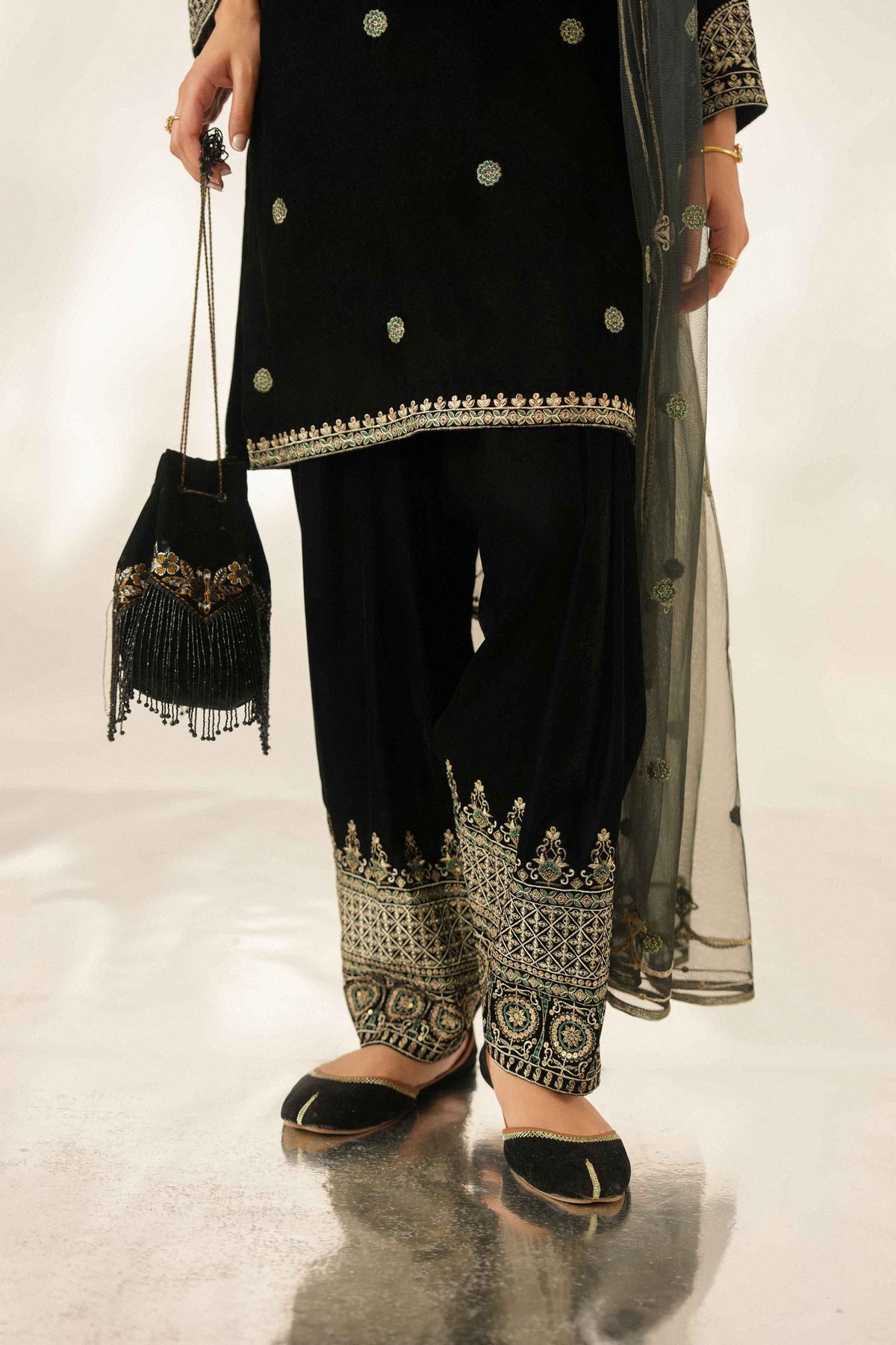 3 Piece - Embroidered Suit - ST3PE-LUXE26WV1-44 for Women - Pret Collection | Nishat | Shop Online