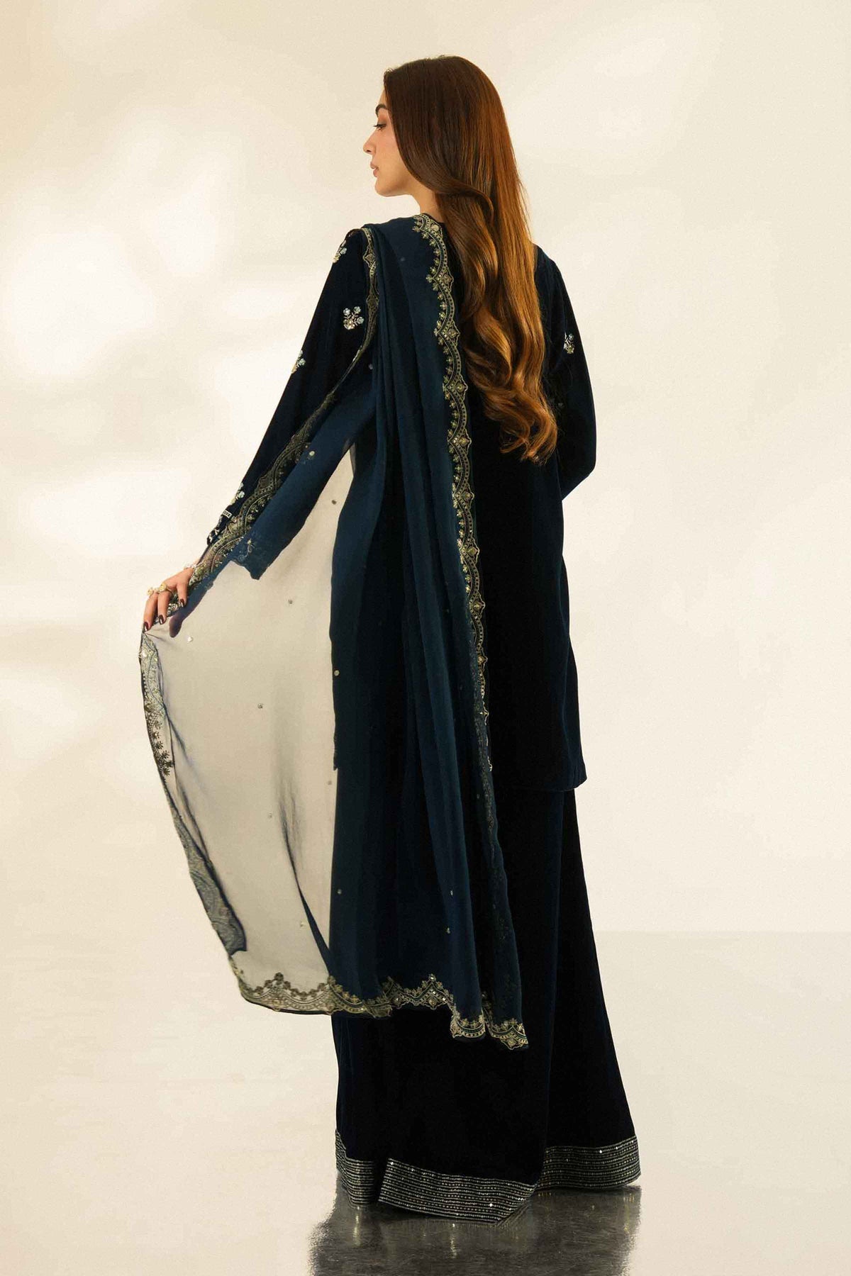 3 Piece - Embroidered Suit - ST3PE-LUXE26WV1-53 for Women - Luxury Pret Collection | Nishat | Shop Online
