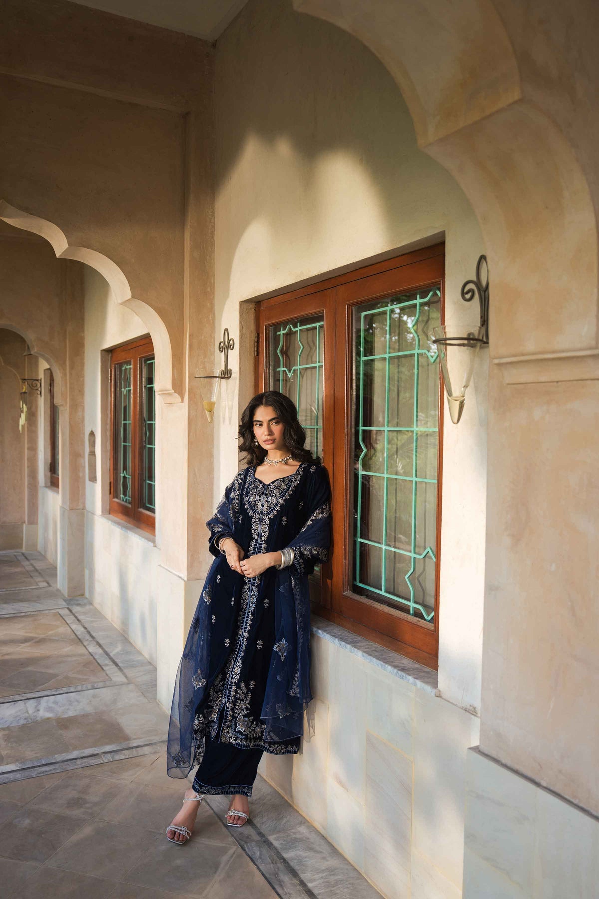 3 Piece - Embroidered Suit - ST3PE-LUXE26WV1-8 for Women - Pret Collection | Nishat | Shop Online