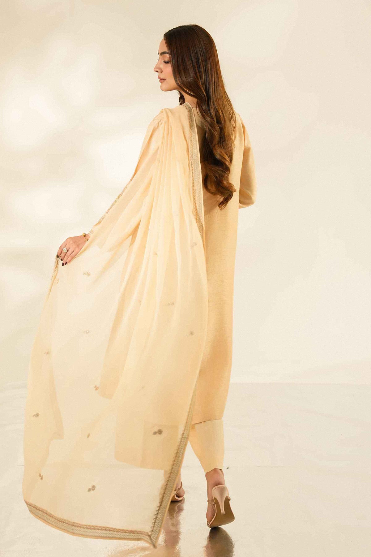 3 Piece - Embroidered Suit - ST3PE-LUXE26WV2-37 for Women - Luxury Pret Collection | Nishat | Shop Online